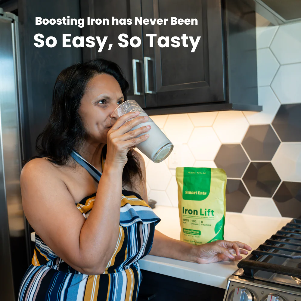 Iron Whey Protein Powder - Creamy Vanilla - Image 4