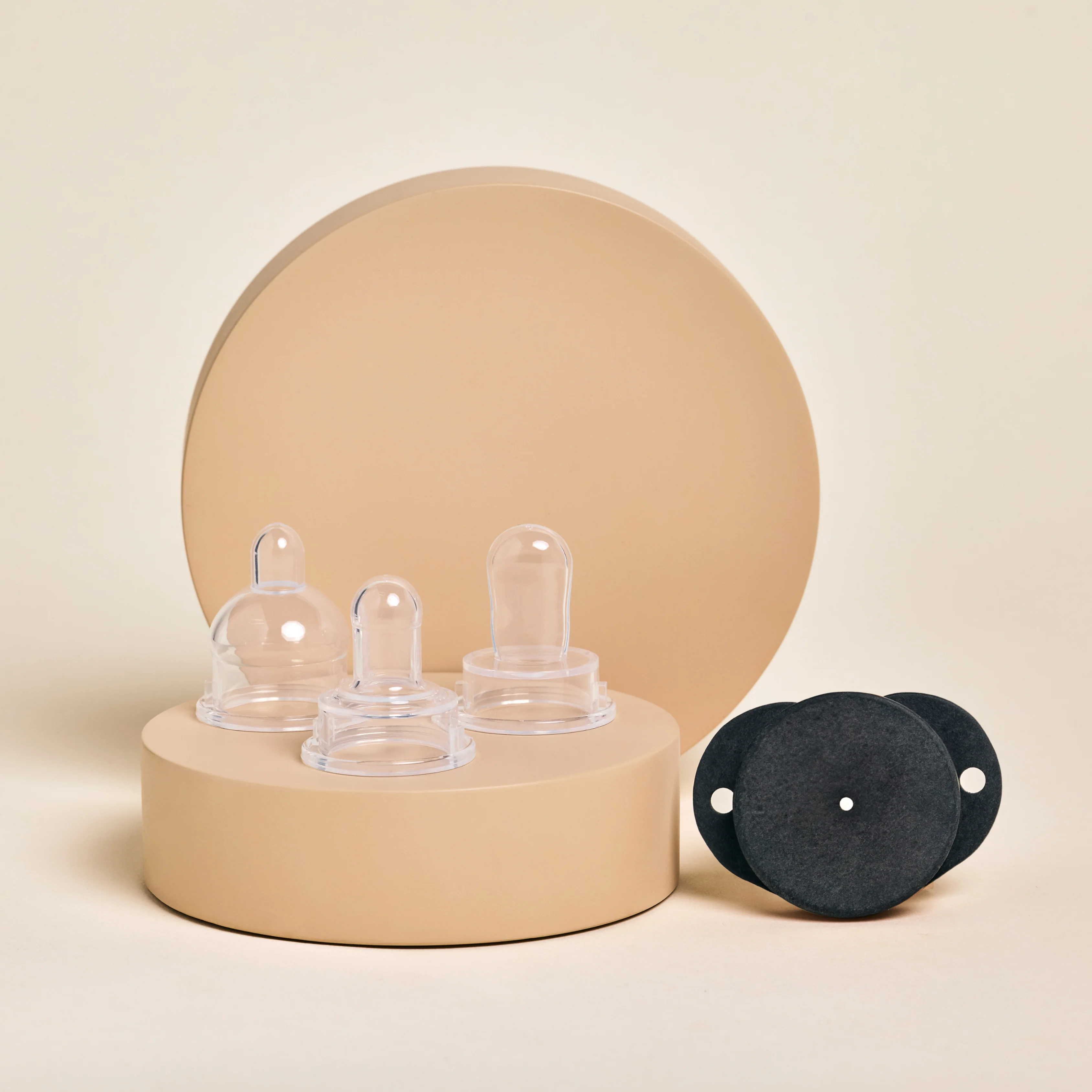 Plastic-Free Newborn Pacifier Starter Kit - 3 Nipple Shapes - Image 17