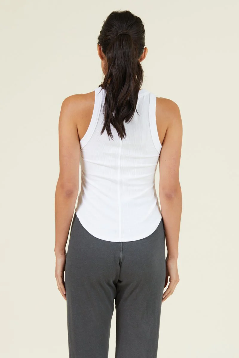 Aida Racer Front Ribbed Tank Top - Image 22