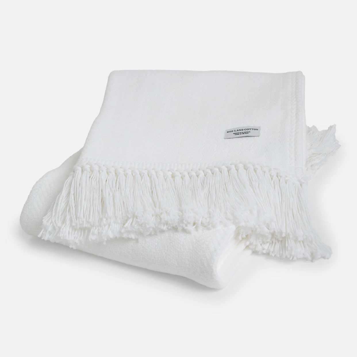 100% Cotton Fringed Throw Blanket - 50 x 72 In - Image 8