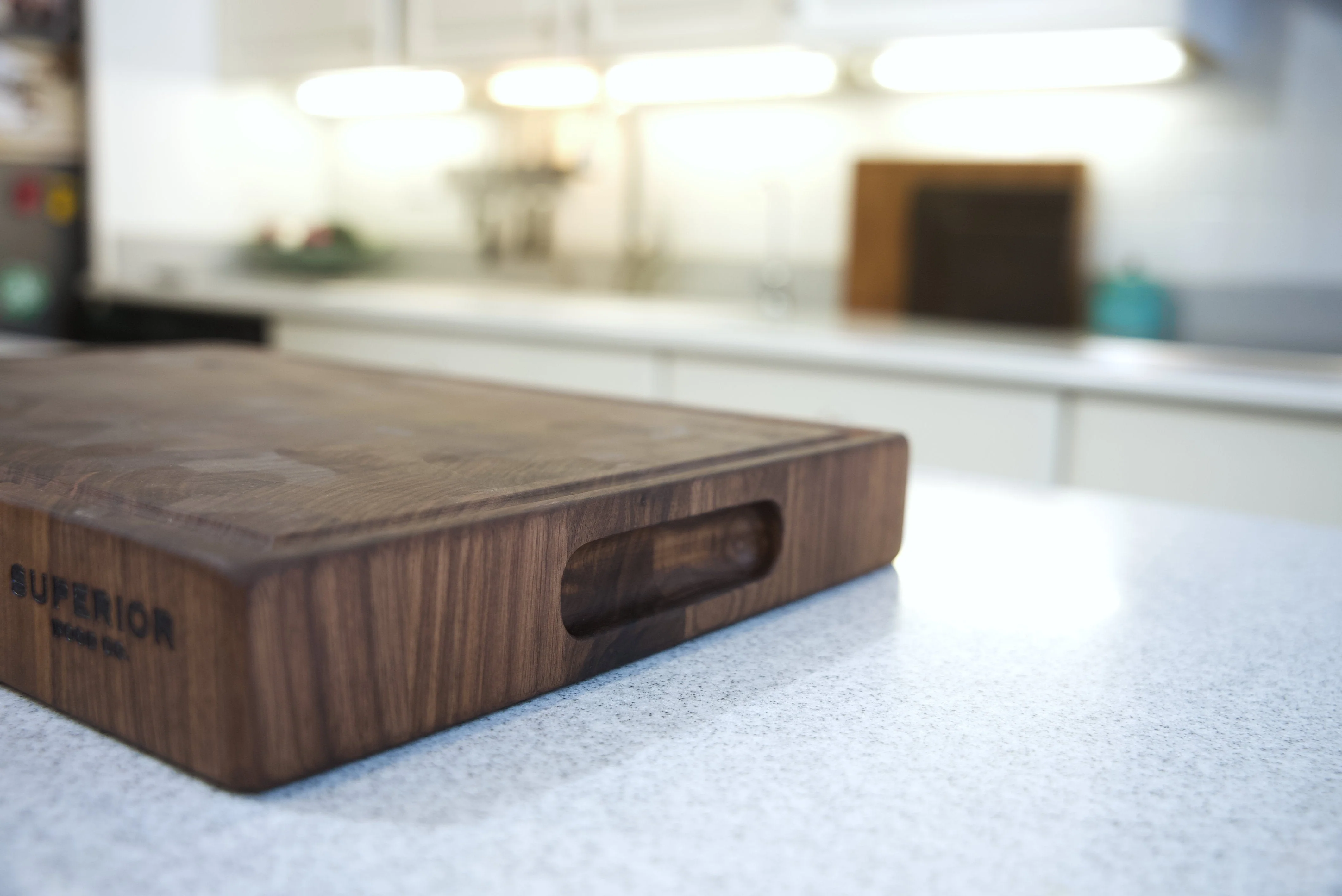 Handcrafted Black Walnut End Grain Cutting Board - Image 13