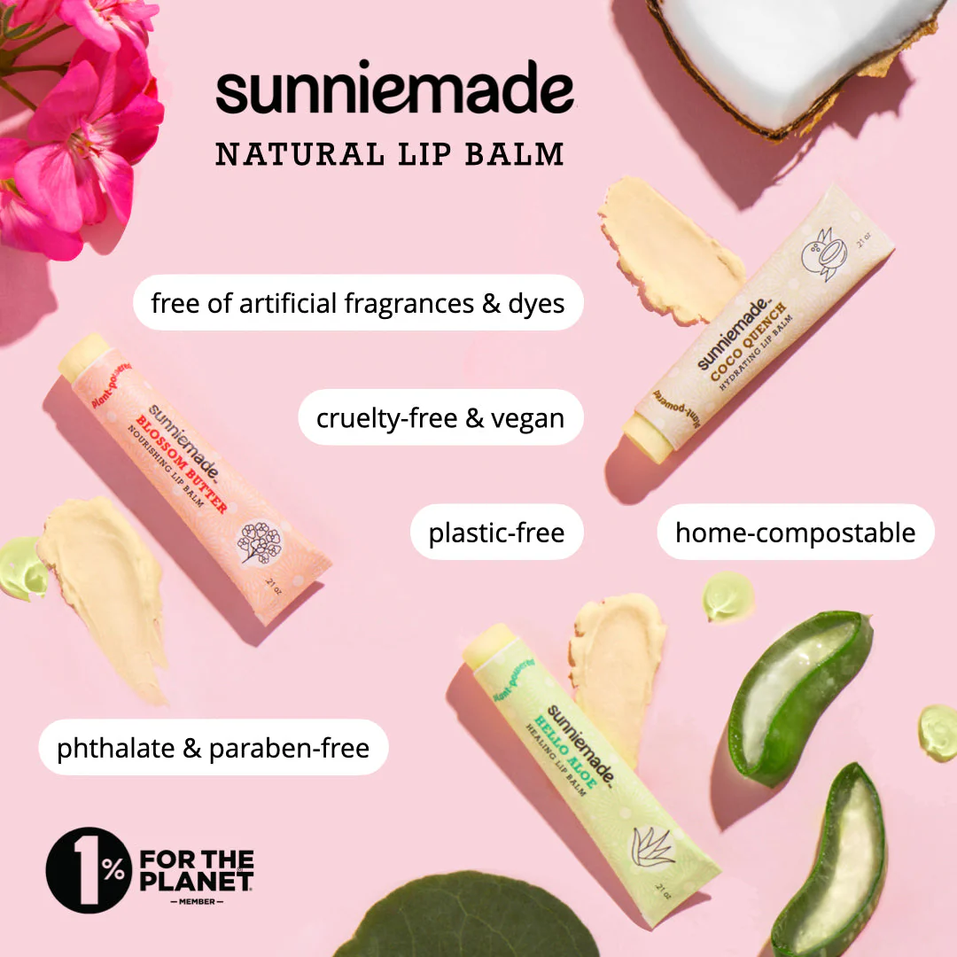 Natural Nourishing Blossom Butter  Lip Balm - Image 9