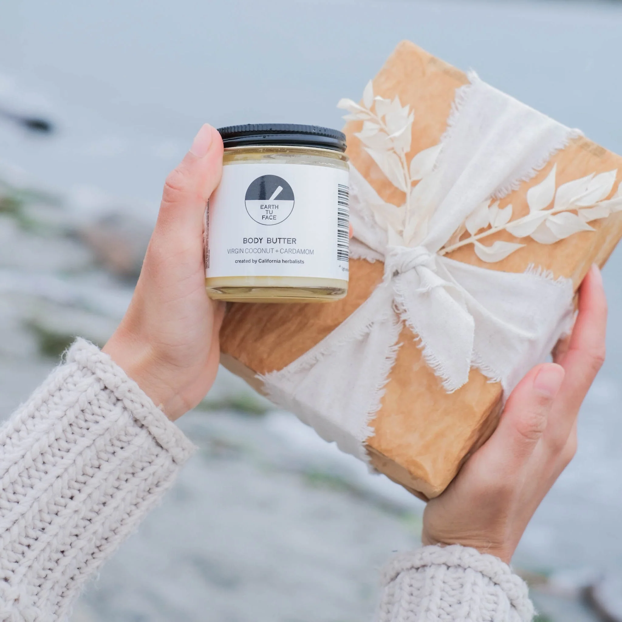 Body Butter Gift Set with Pearl Spoon - Chocolate Chai - Image 4