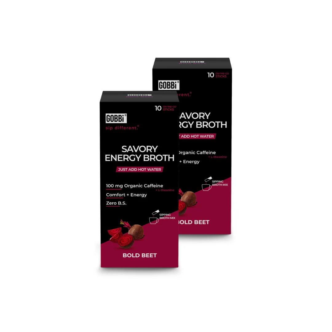 Savory Energy Broth Bold Beet - 10 Or 20 Pack - Image 2