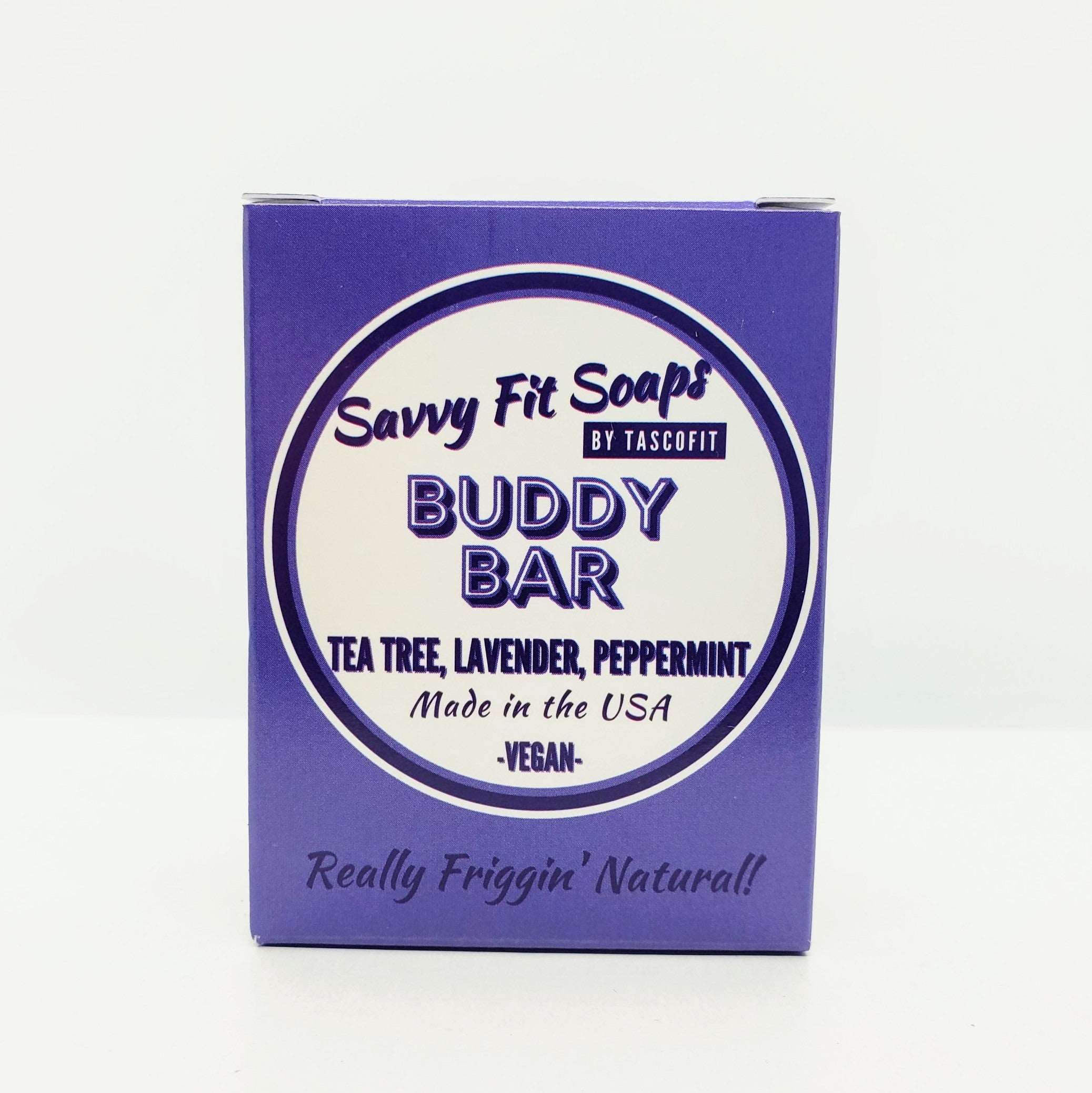 Buddy Bar Bath Soap - Lavender, Tea Tree, Peppermint 3 Pack - Image 5