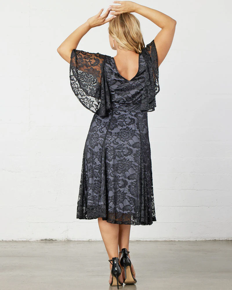 Plus Size Camille Lace Cocktail Dress - Image 12