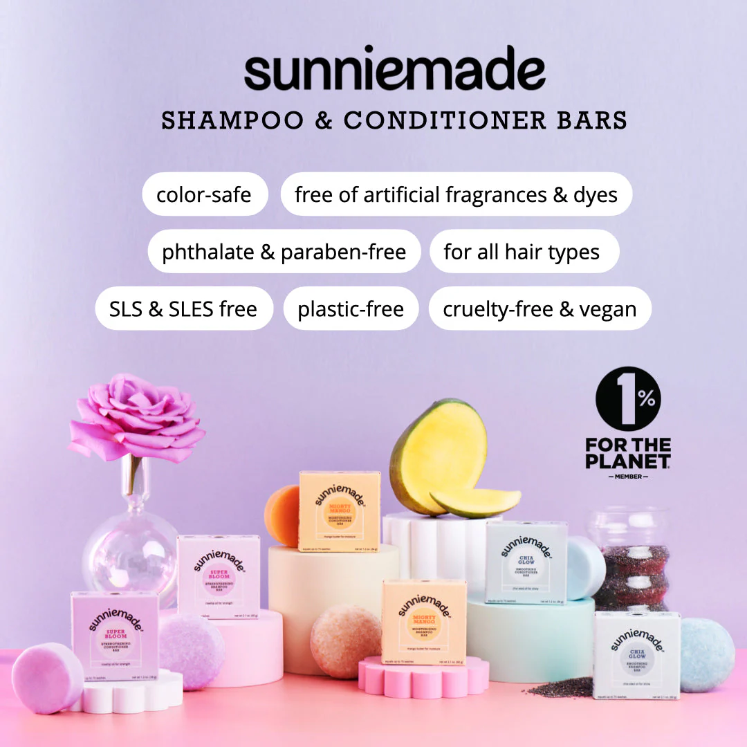 Smoothing Shampoo Bar Chia Glow - Berry Scent - Image 9