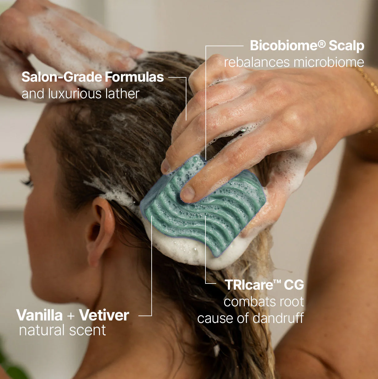 Clarifying Scalp Balance Solid Shampoo Bar - Image 3