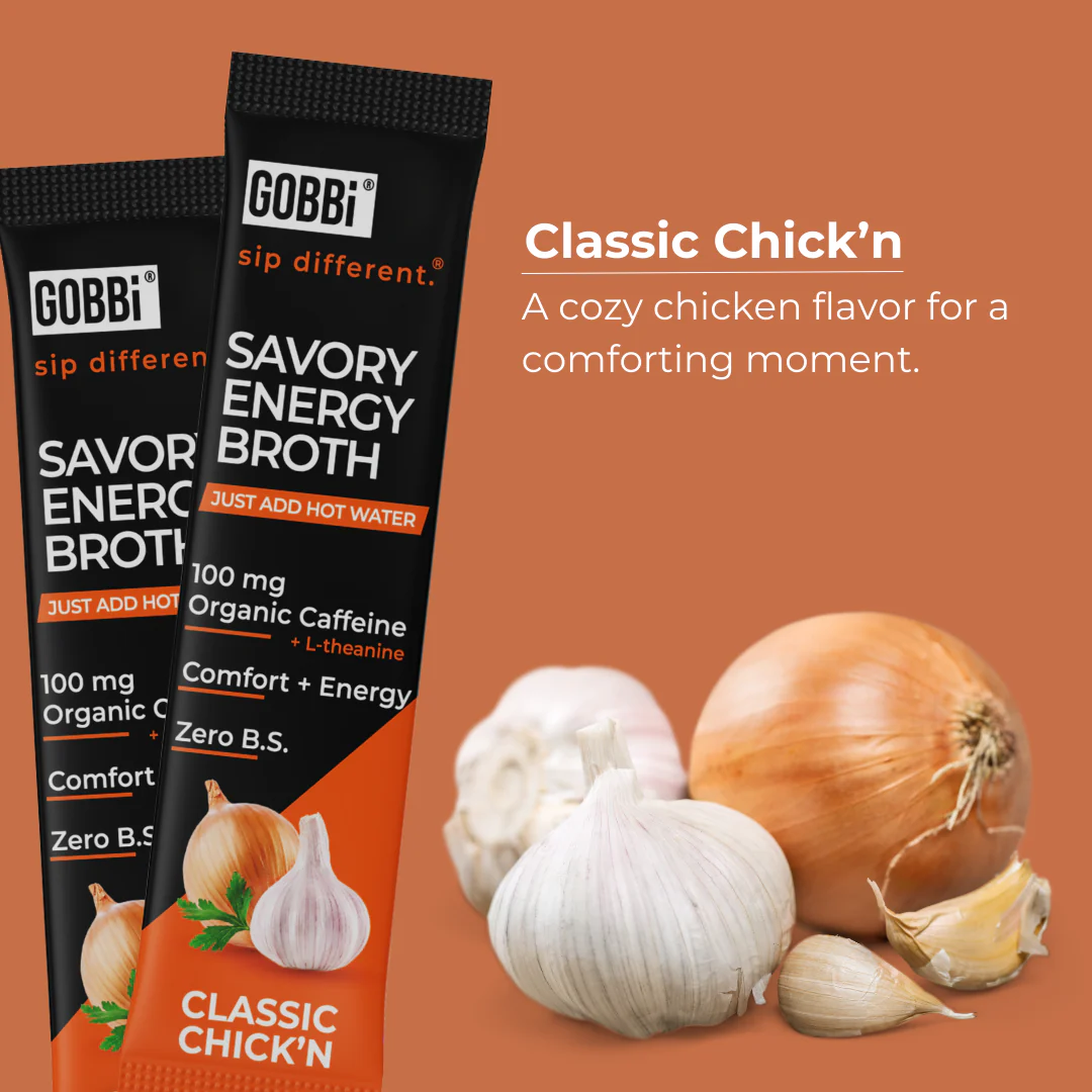 Savory Energy Broth Classic Chick'n - 10 Or 20 Pack - Image 8