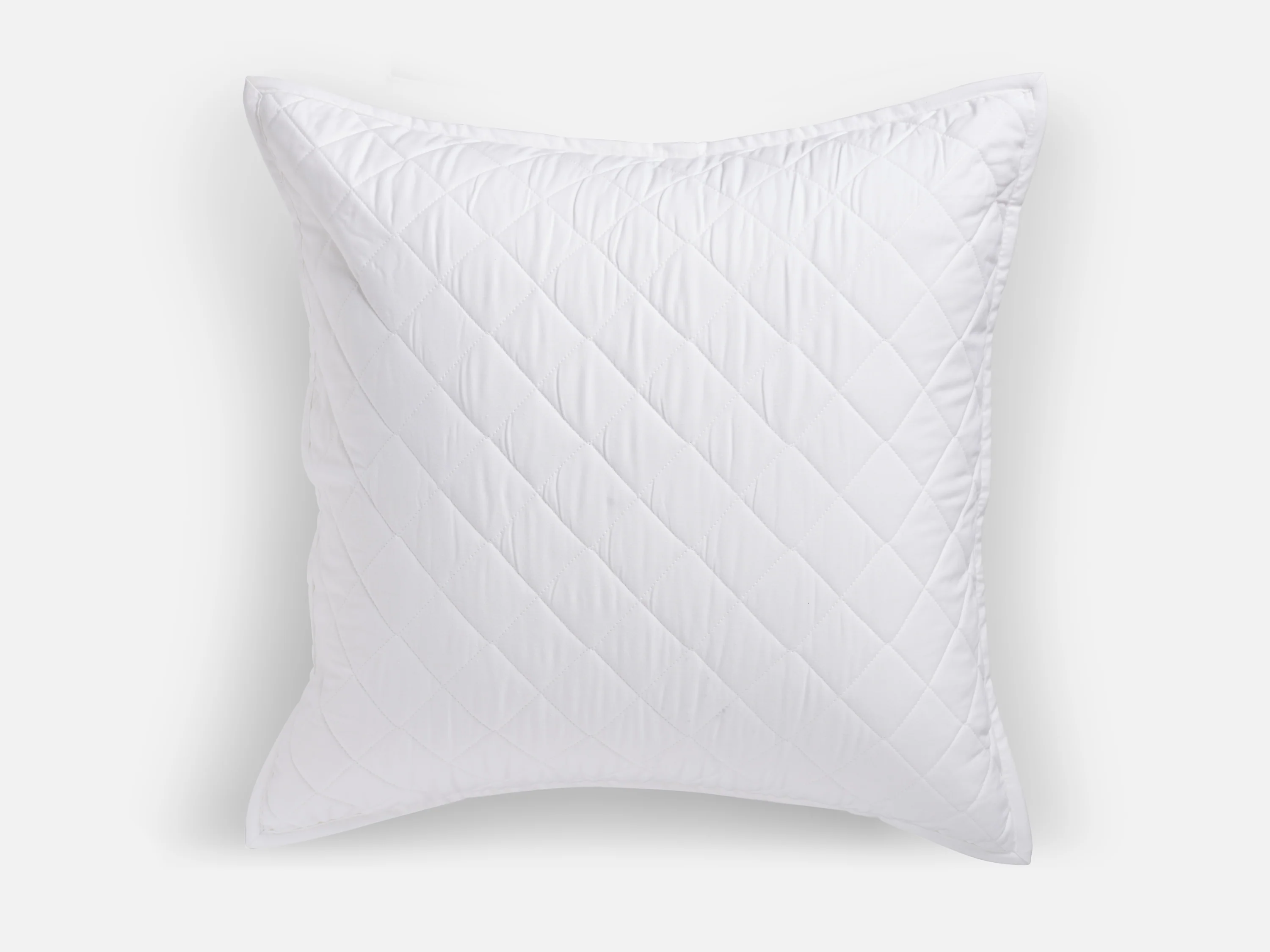 100% Cotton Diamond Quilted Pillow Sham
