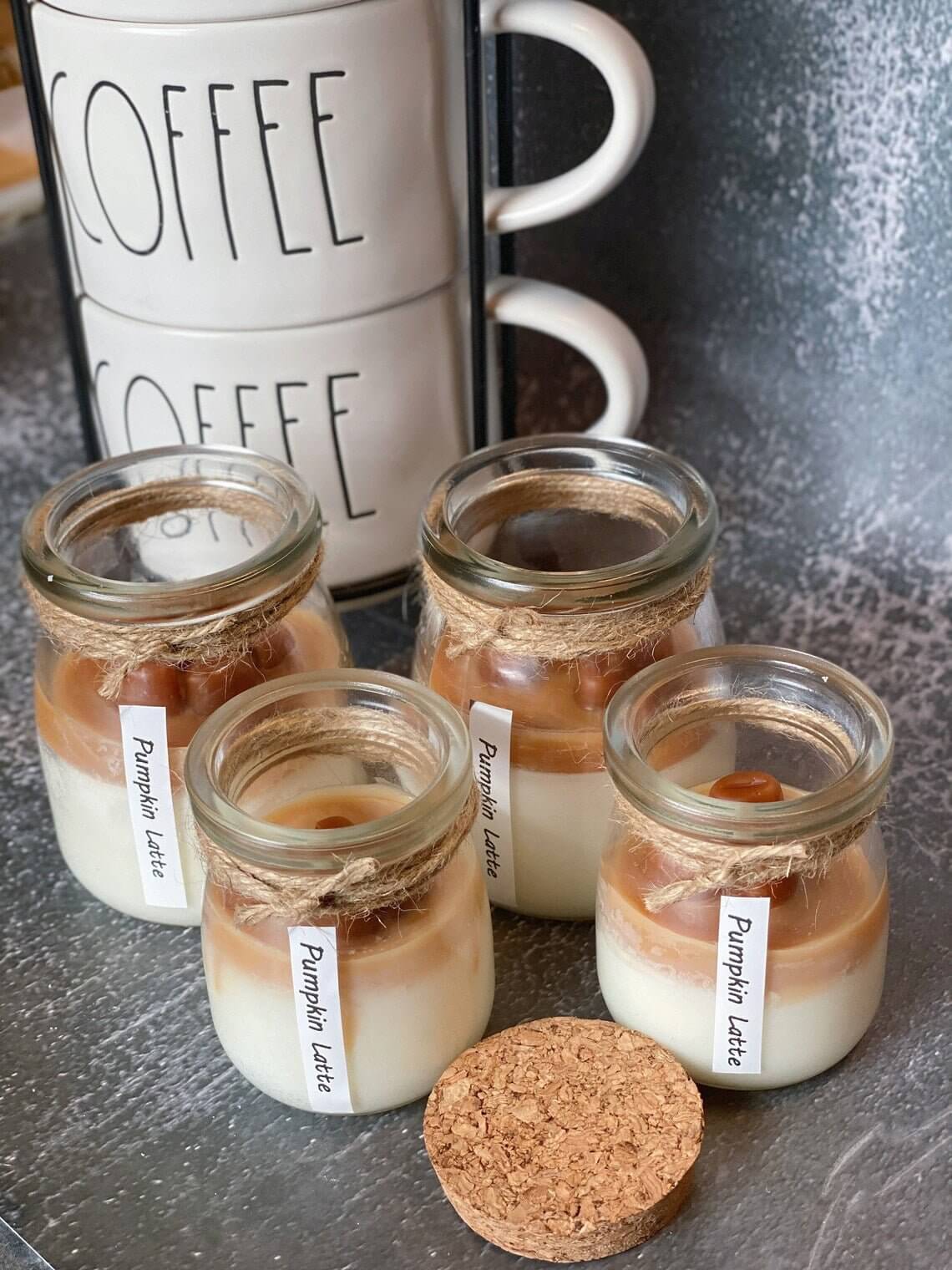 Fresh Brewed Coffee Soy Wax Candle in Glass Jar - Image 5