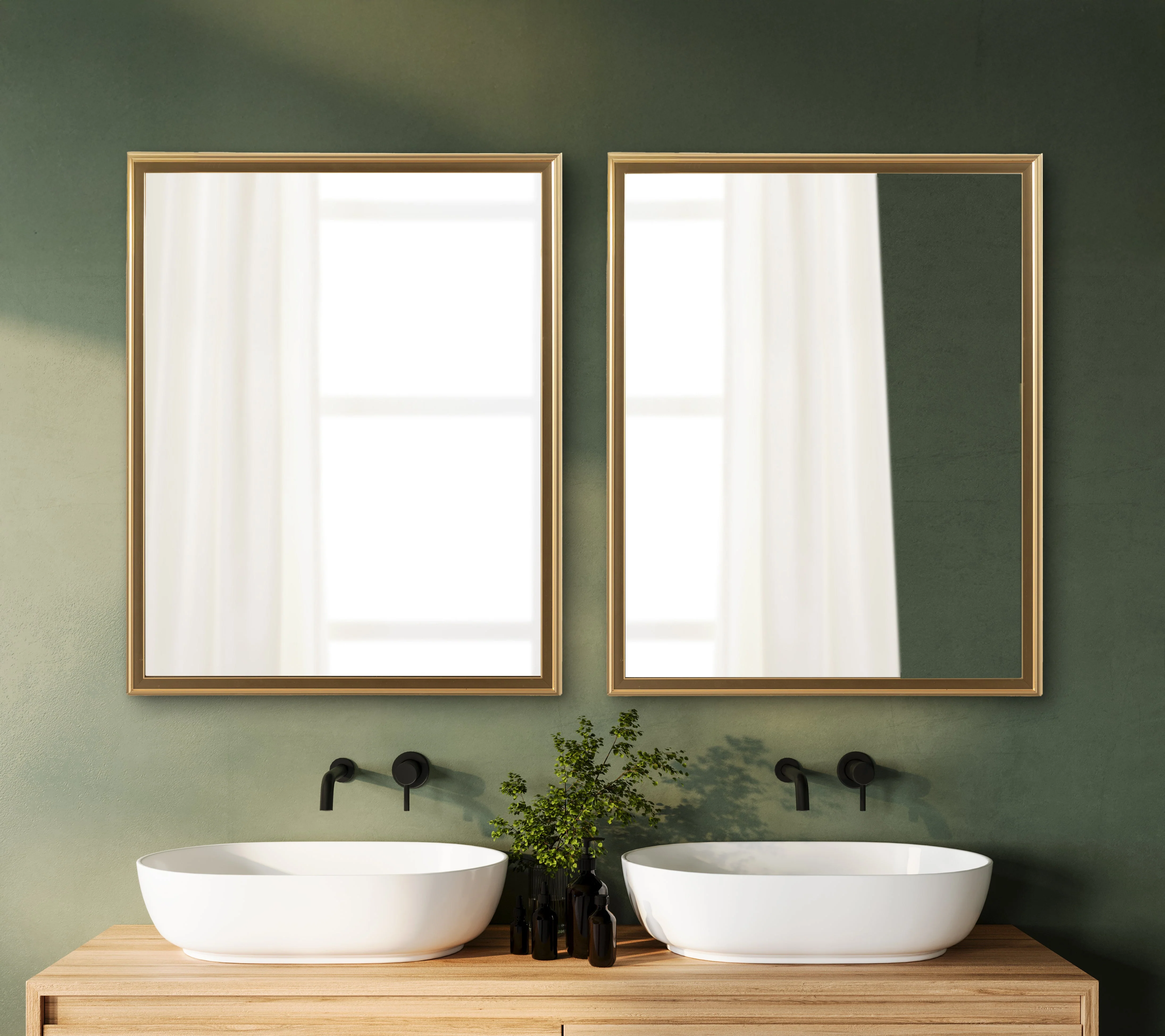 Colette Rectangle Bathroom Wall Mirror - Image 8