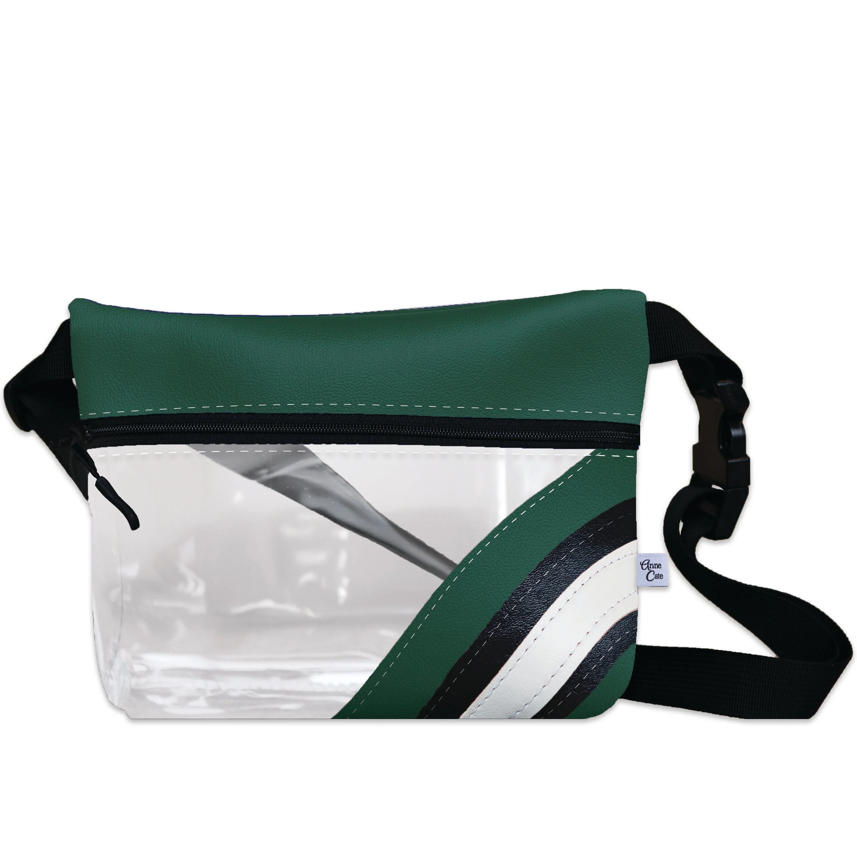 Collegiate Football Stadium Clear Stripe Game Day Fanny Pack - Image 14