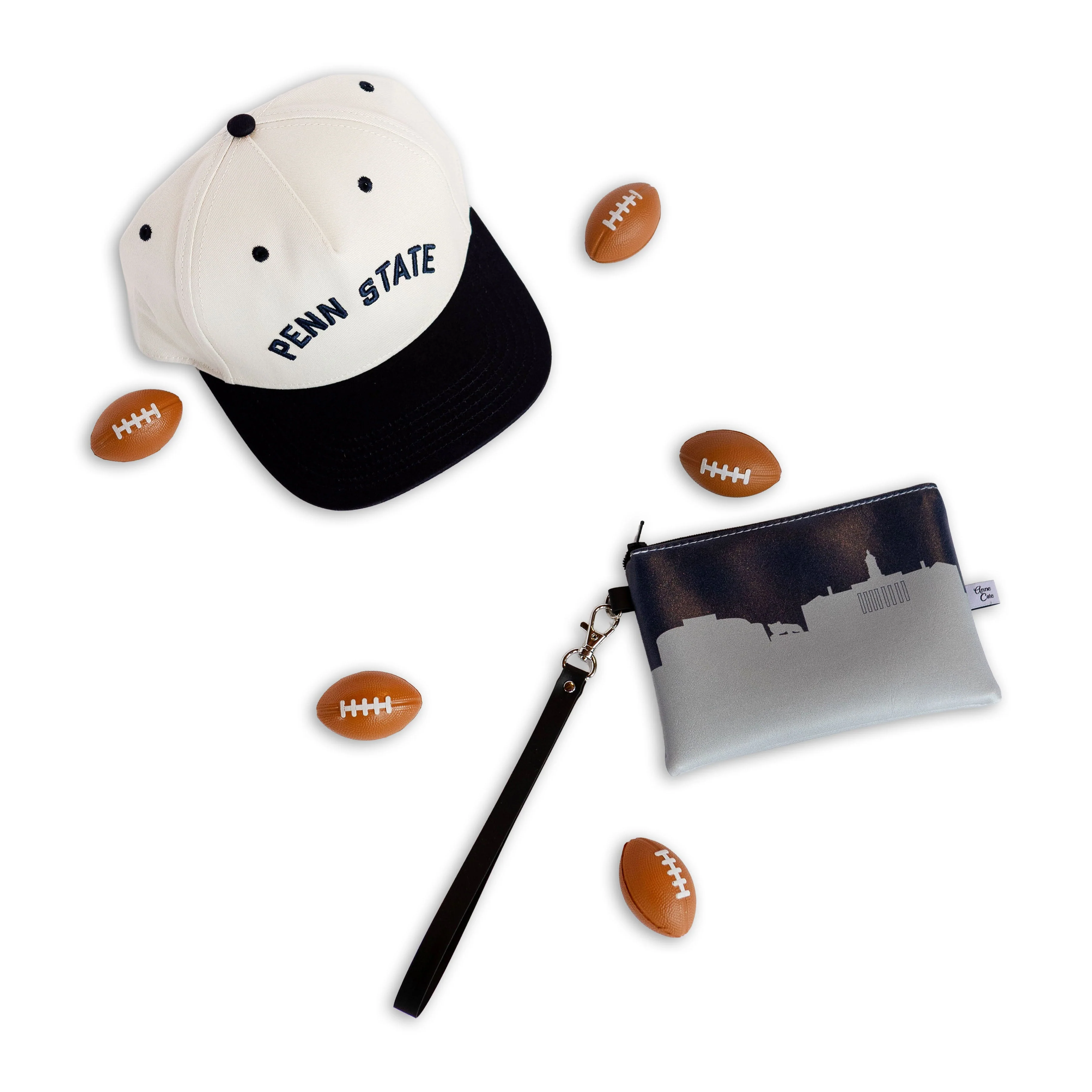 Collegiate Football Stadium Skyline Game Day Wristlet - Image 2