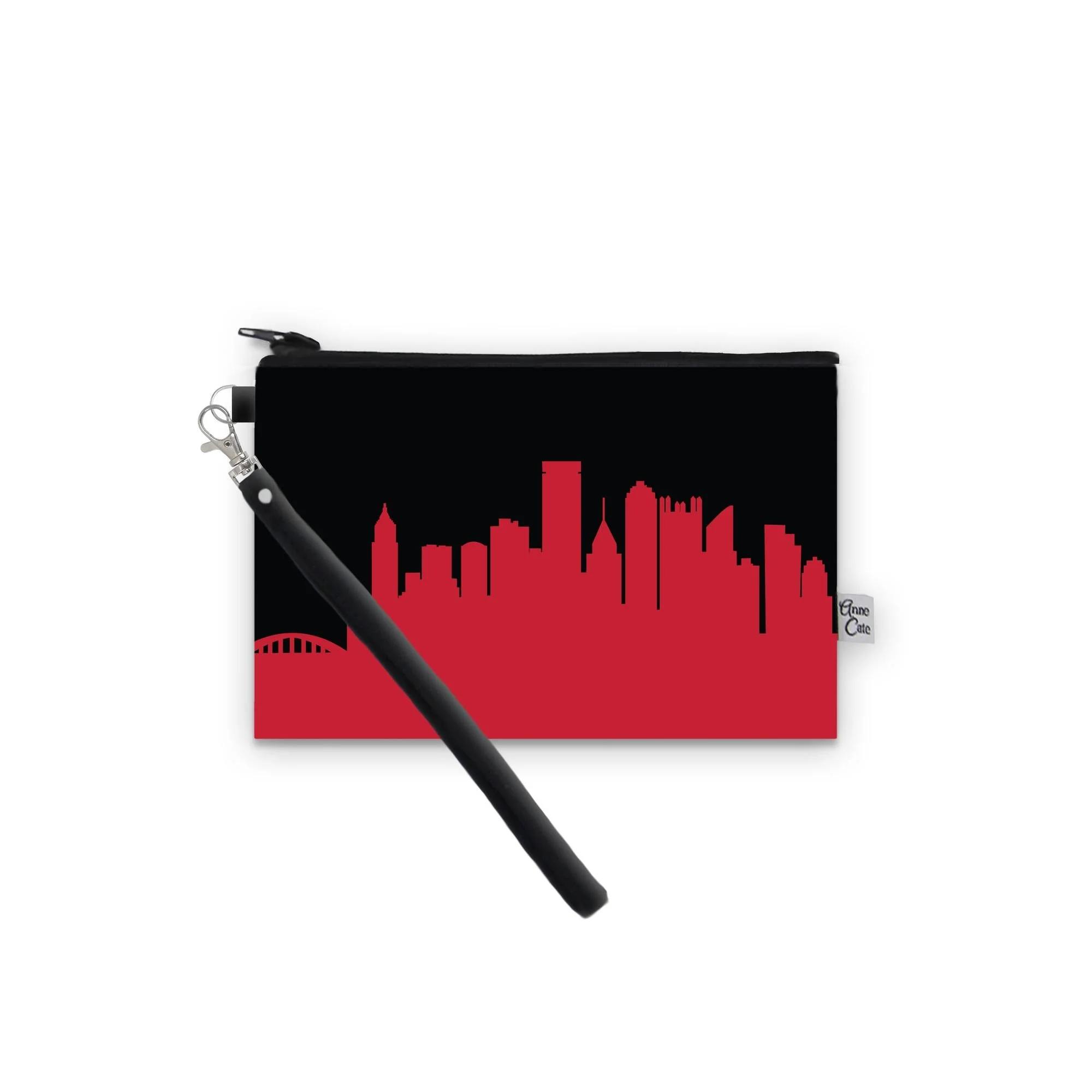 Collegiate Football Stadium Skyline Game Day Wristlet - Image 33