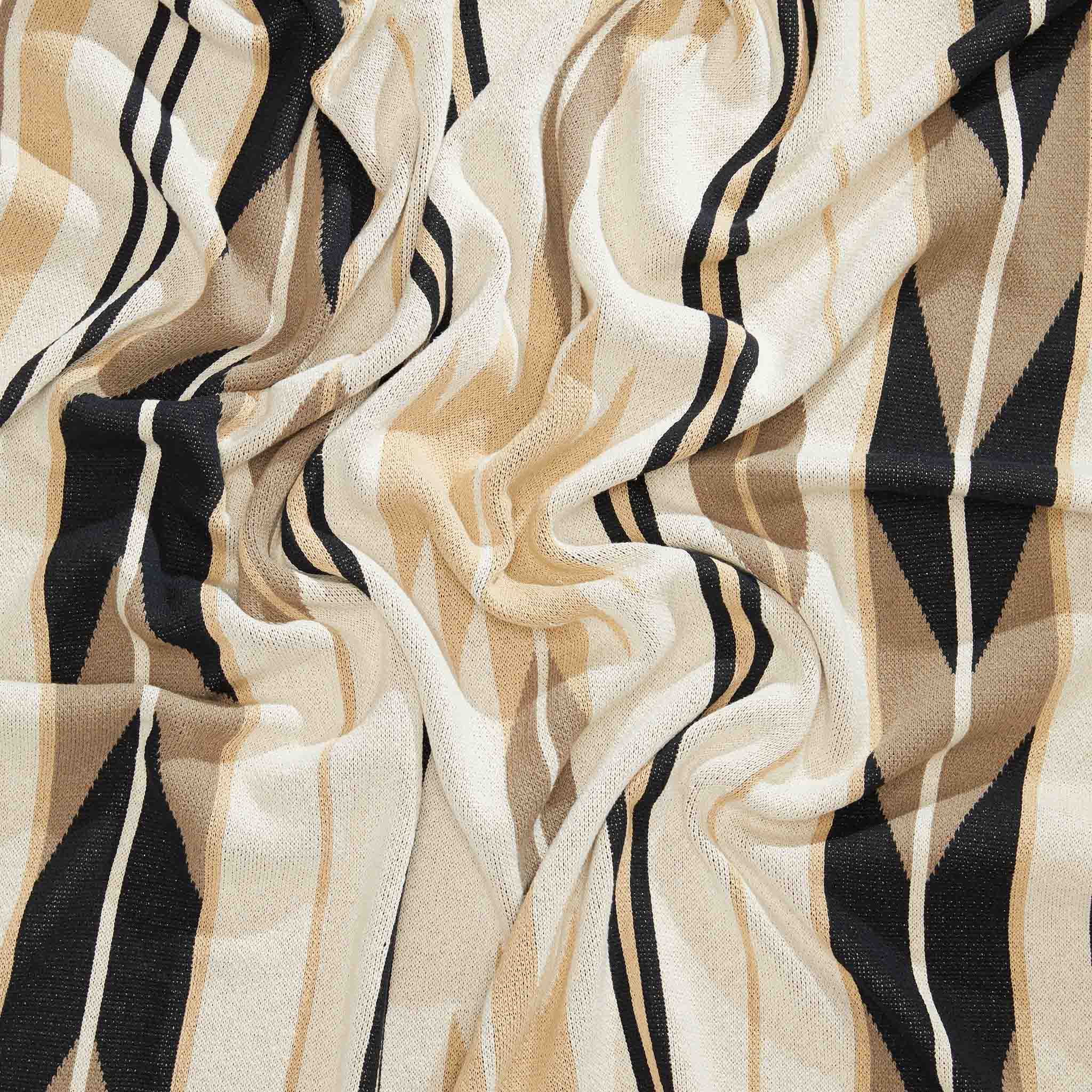 Cotton Sustainable Knit Throw Blanket - Star Gaze - Image 6