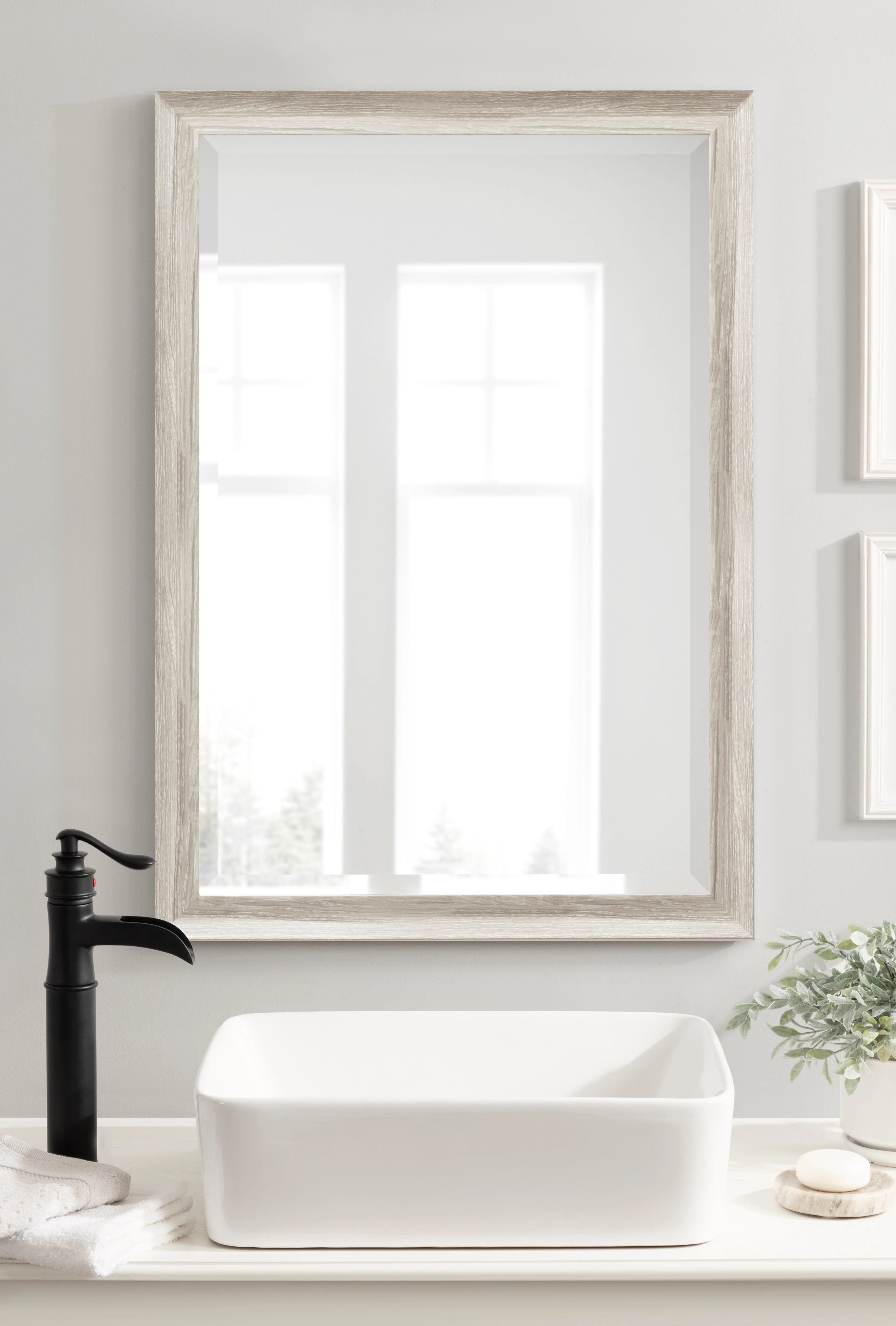 Dalphia Rectangle Bathroom Wall Mirror - Image 15