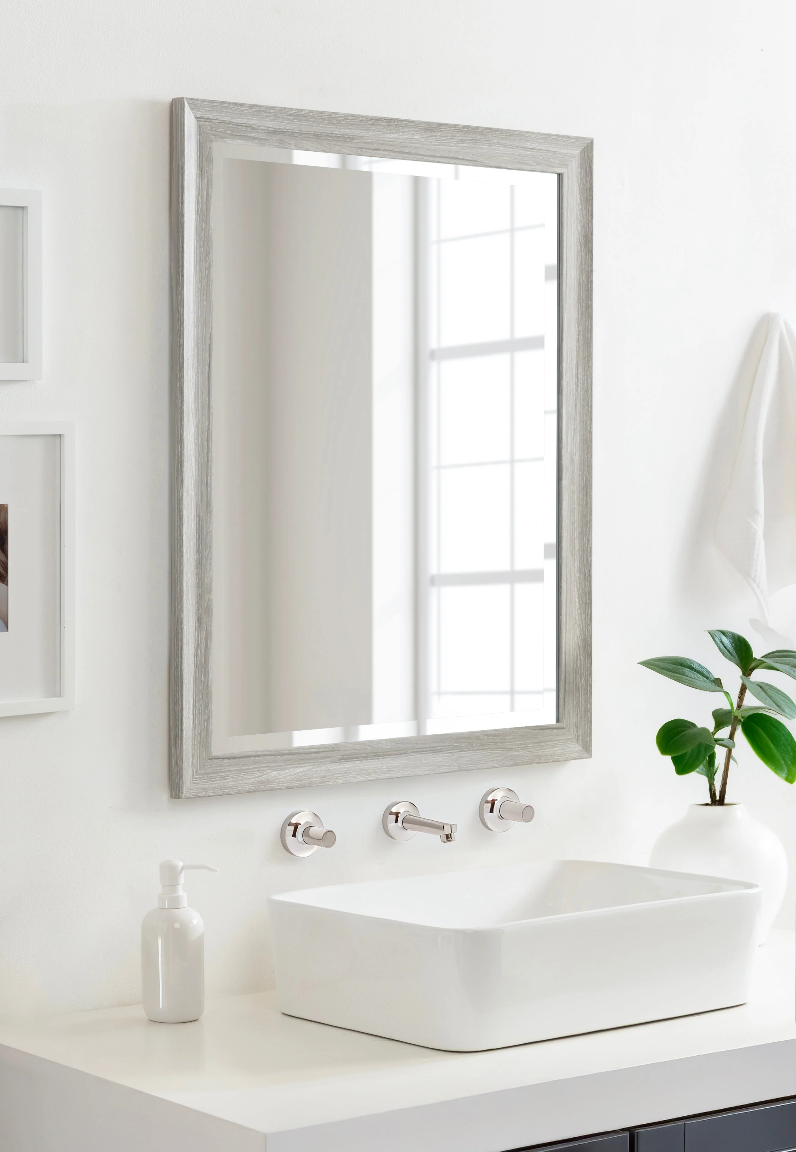 Dalphia Rectangle Bathroom Wall Mirror - Image 16