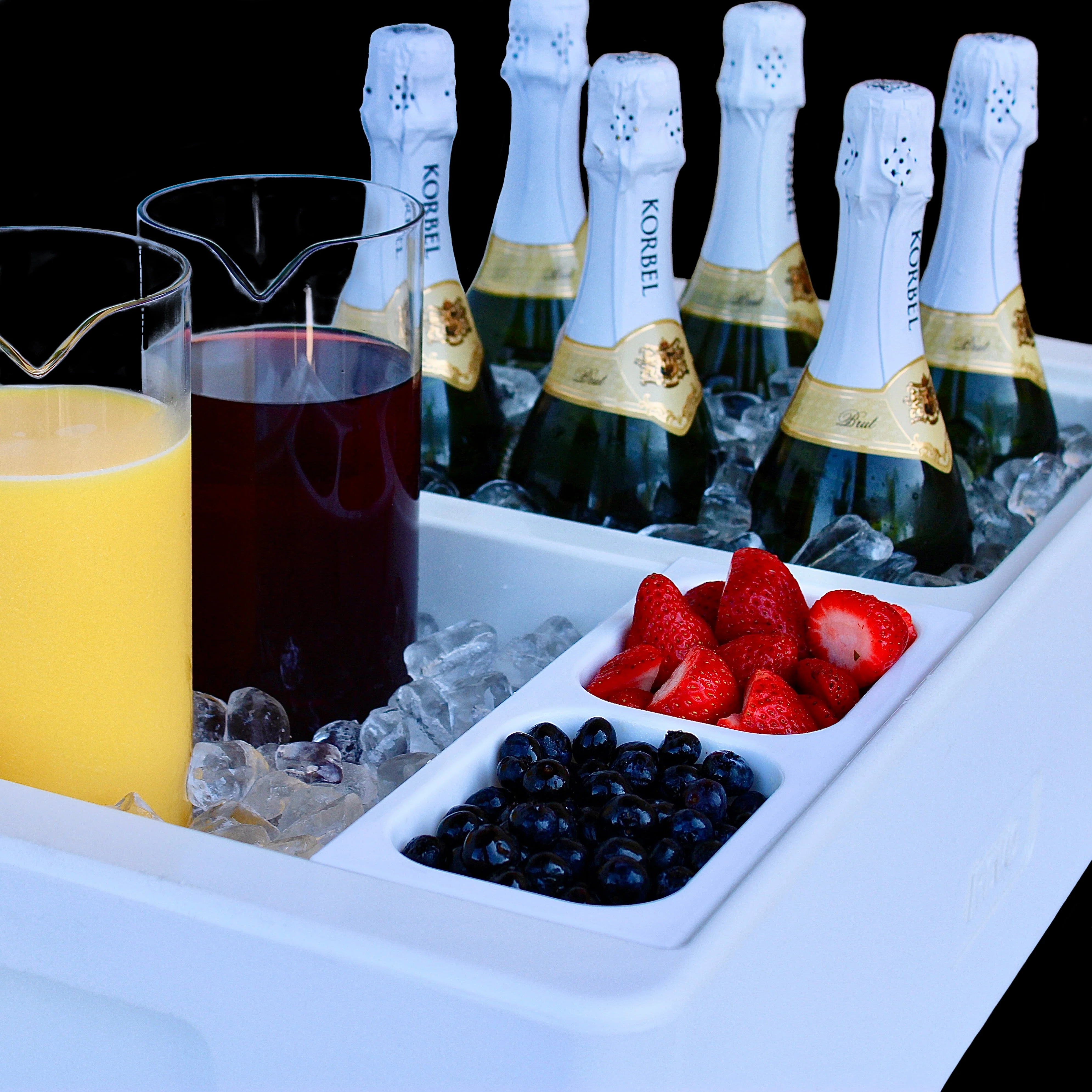 Insulated Dubler Party Cooler & Chafer - Coastal Cay - Image 6