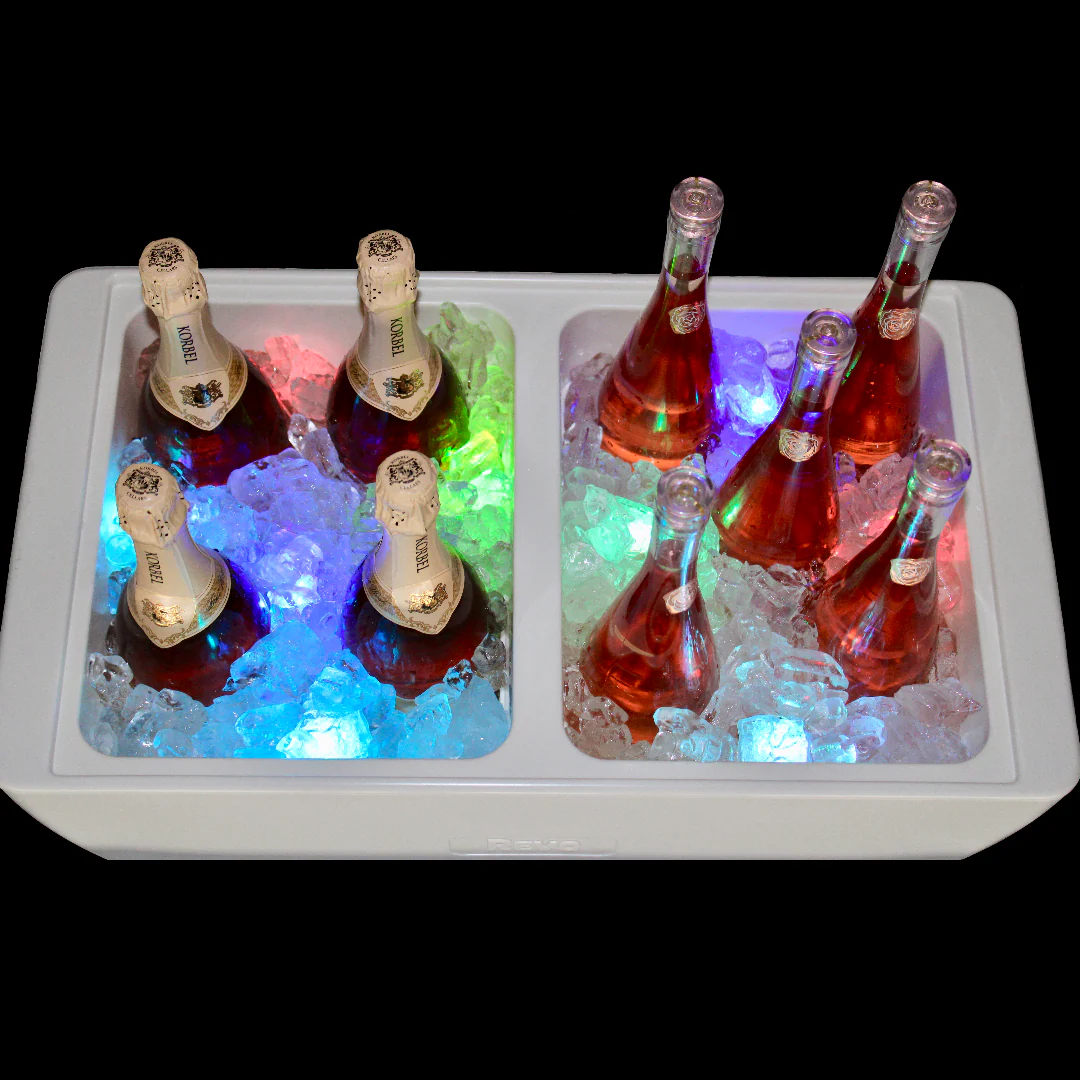 Insulated Dubler Party Cooler & Chafer - Polar White - Image 4