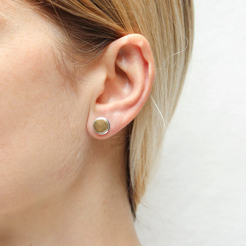 Extra Small Button Post Earring - Image 2