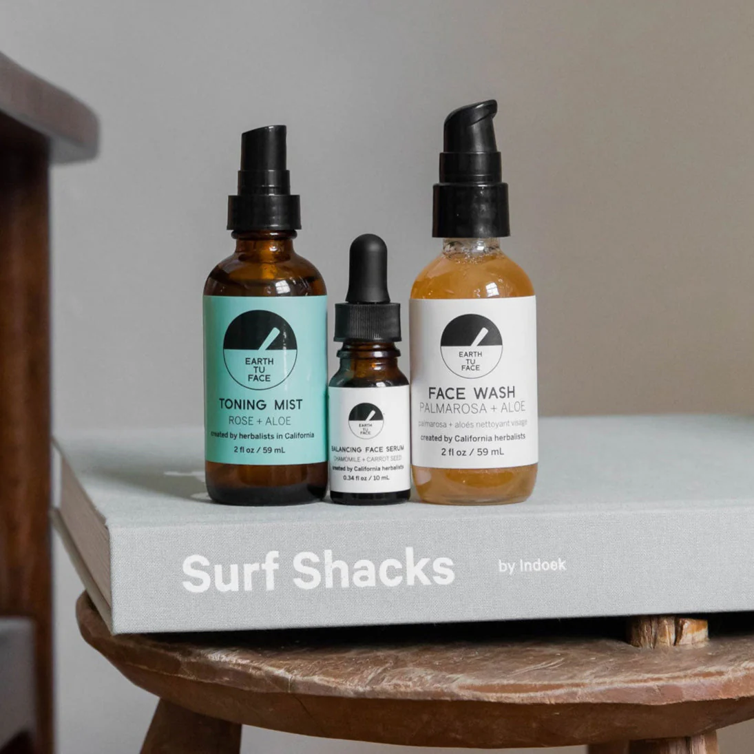 Vegan Face Care Bundle - Travel Size Kit