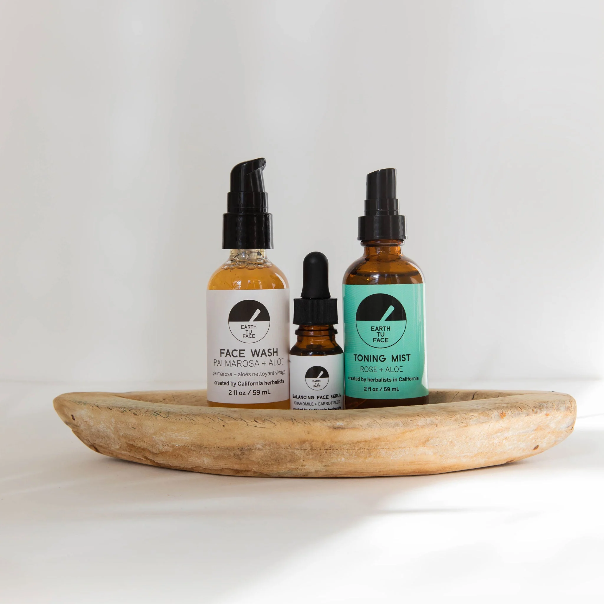 Vegan Face Care Bundle - Travel Size Kit - Image 2