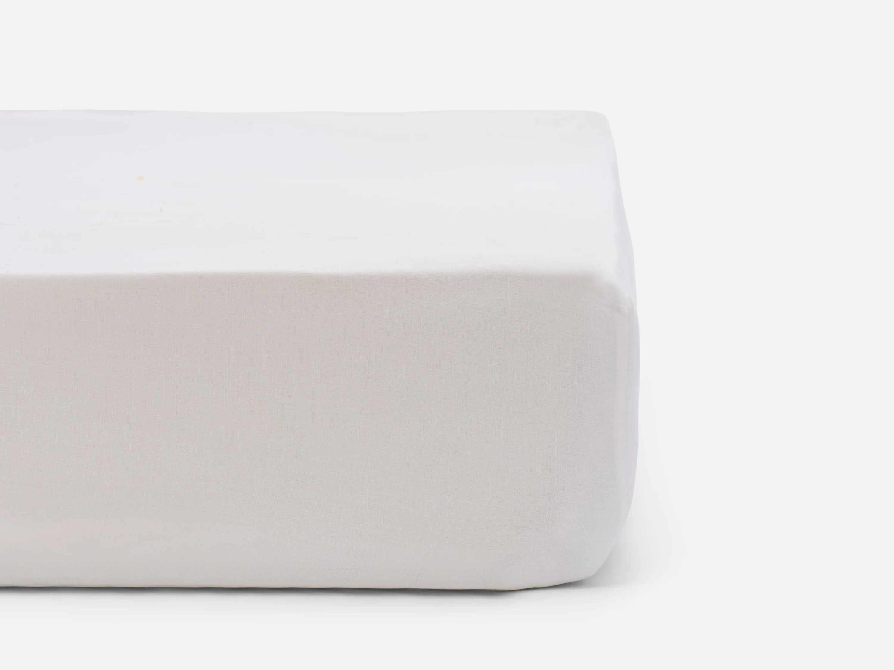 Organic Cotton Percale Fitted Crib Sheet - Image 4
