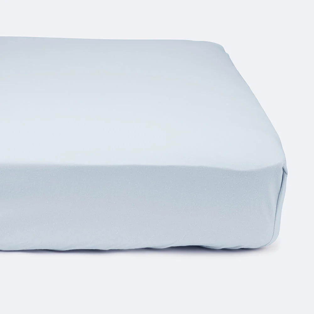 Organic Cotton Percale Fitted Crib Sheet - Image 7