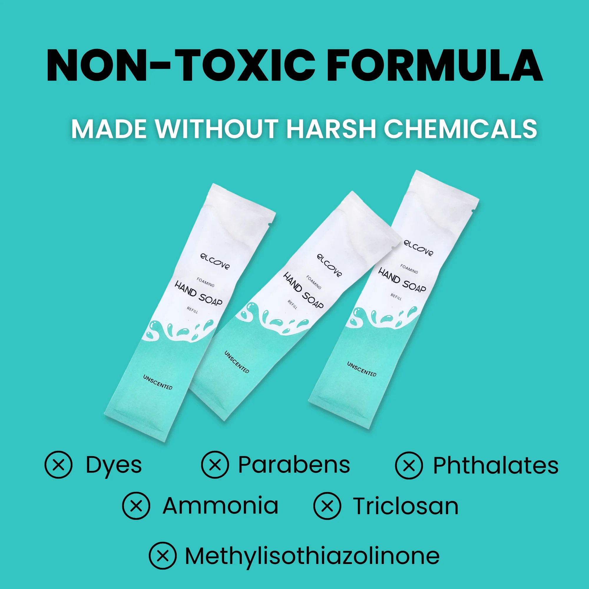 Plastic-Free Foaming Hand Soap Starter Set - Unscented - Image 5