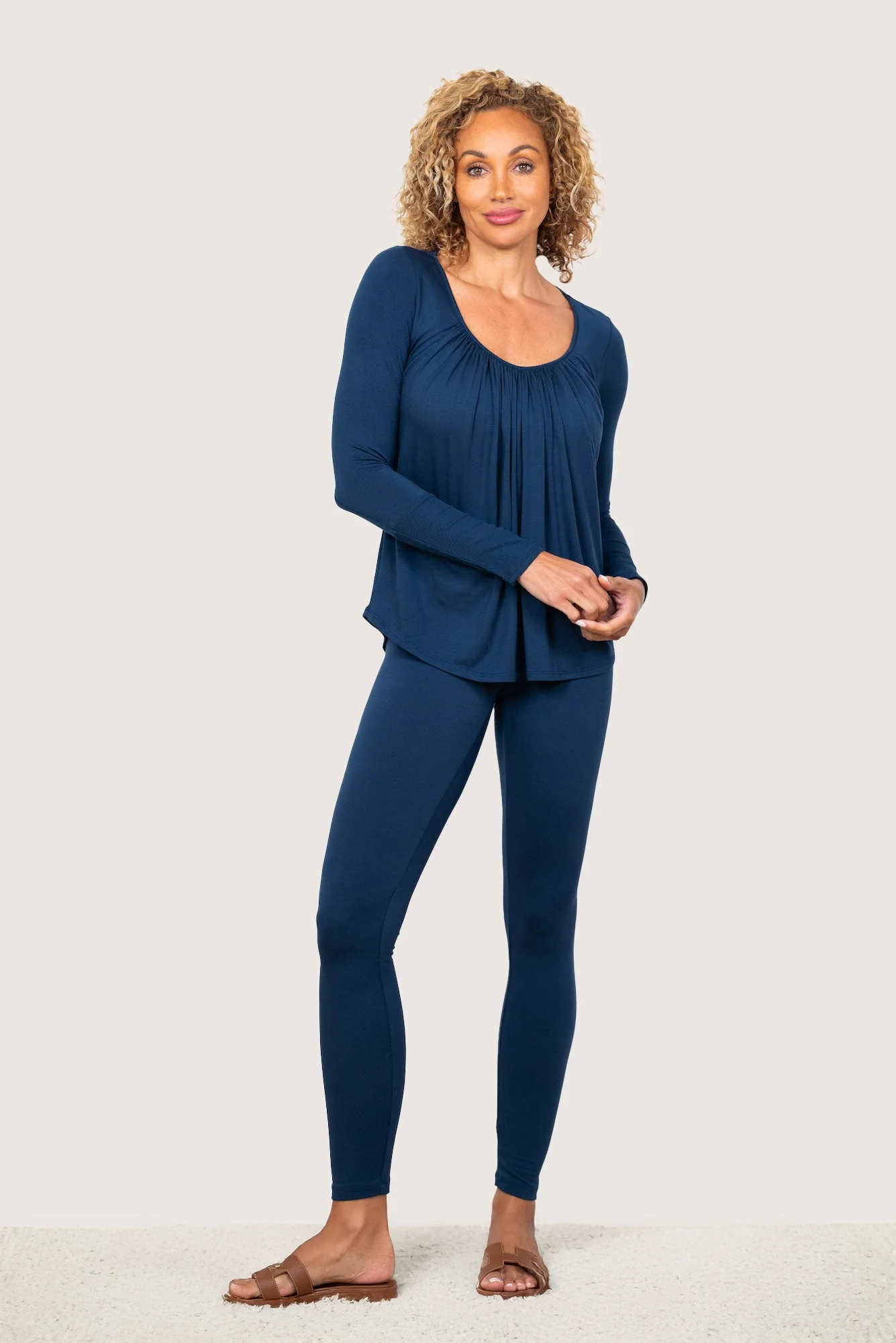 Full Moon Long Sleeve Top with Light Hug Bra-Free Shelf - Image 7