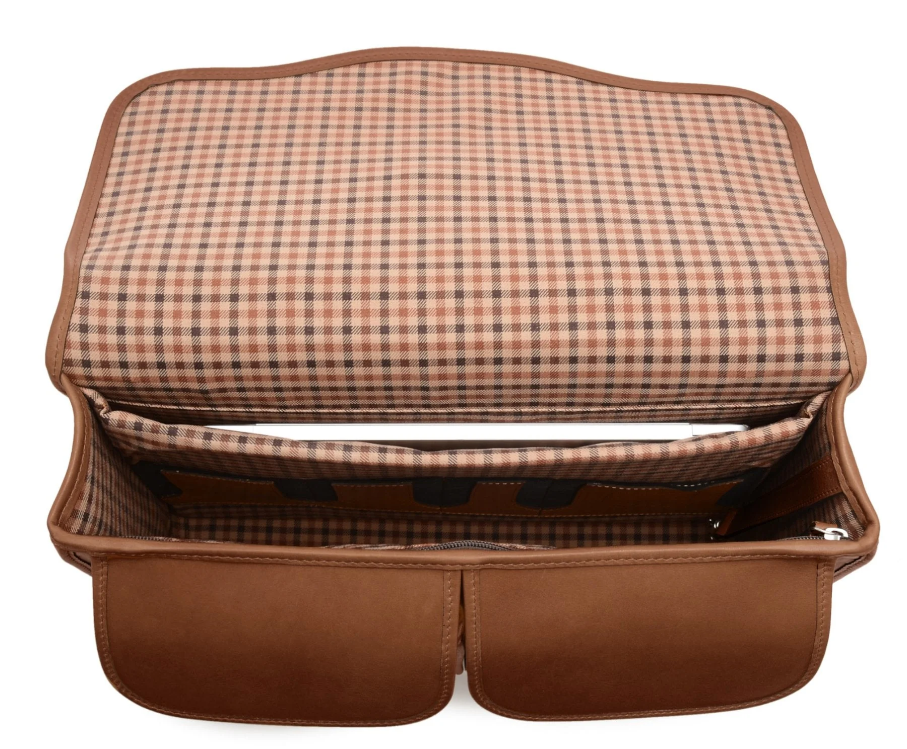 Classic Leather Garfield 15" Laptop Briefcase - Image 39