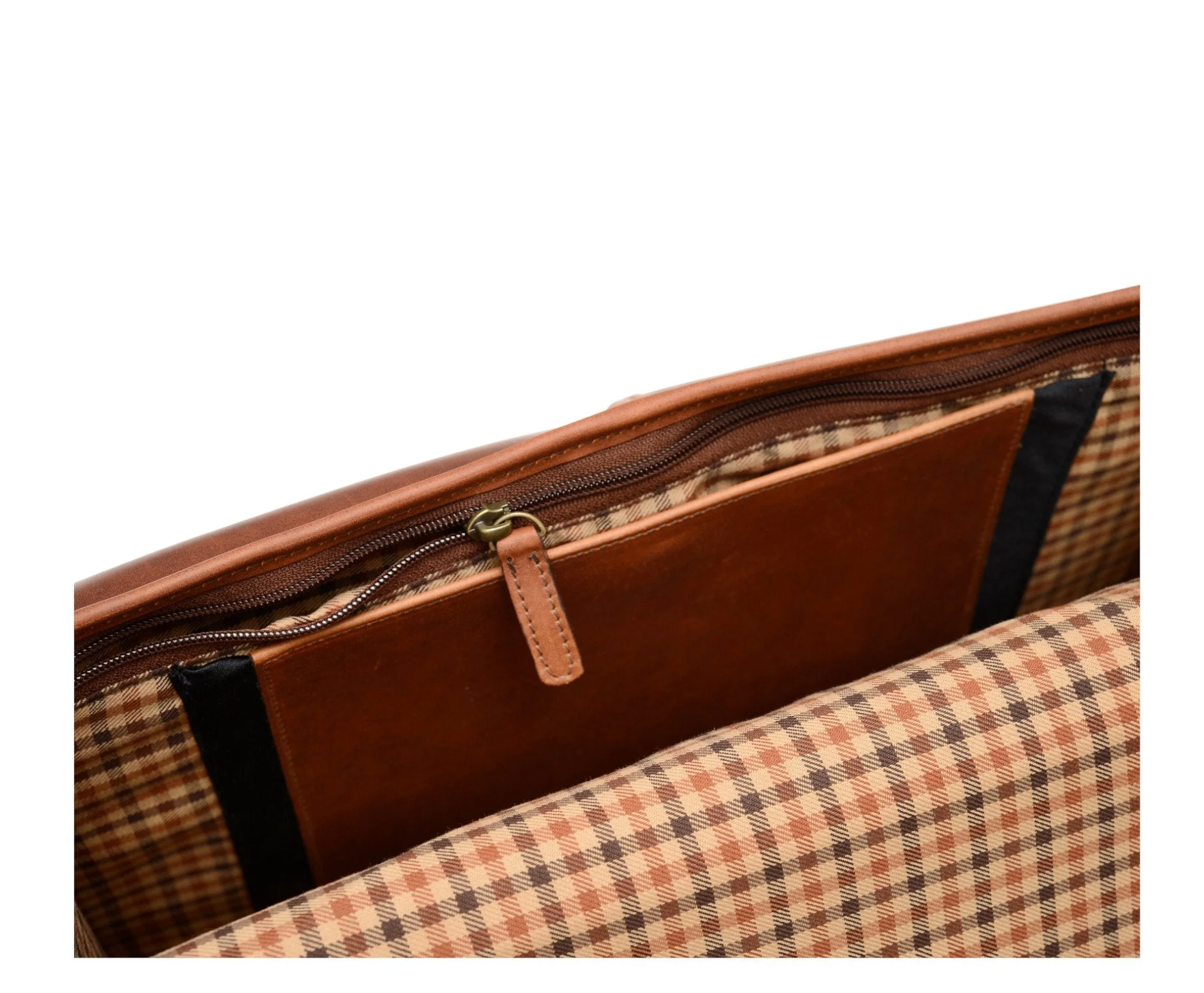 Classic Leather Garfield 15" Laptop Briefcase - Image 51