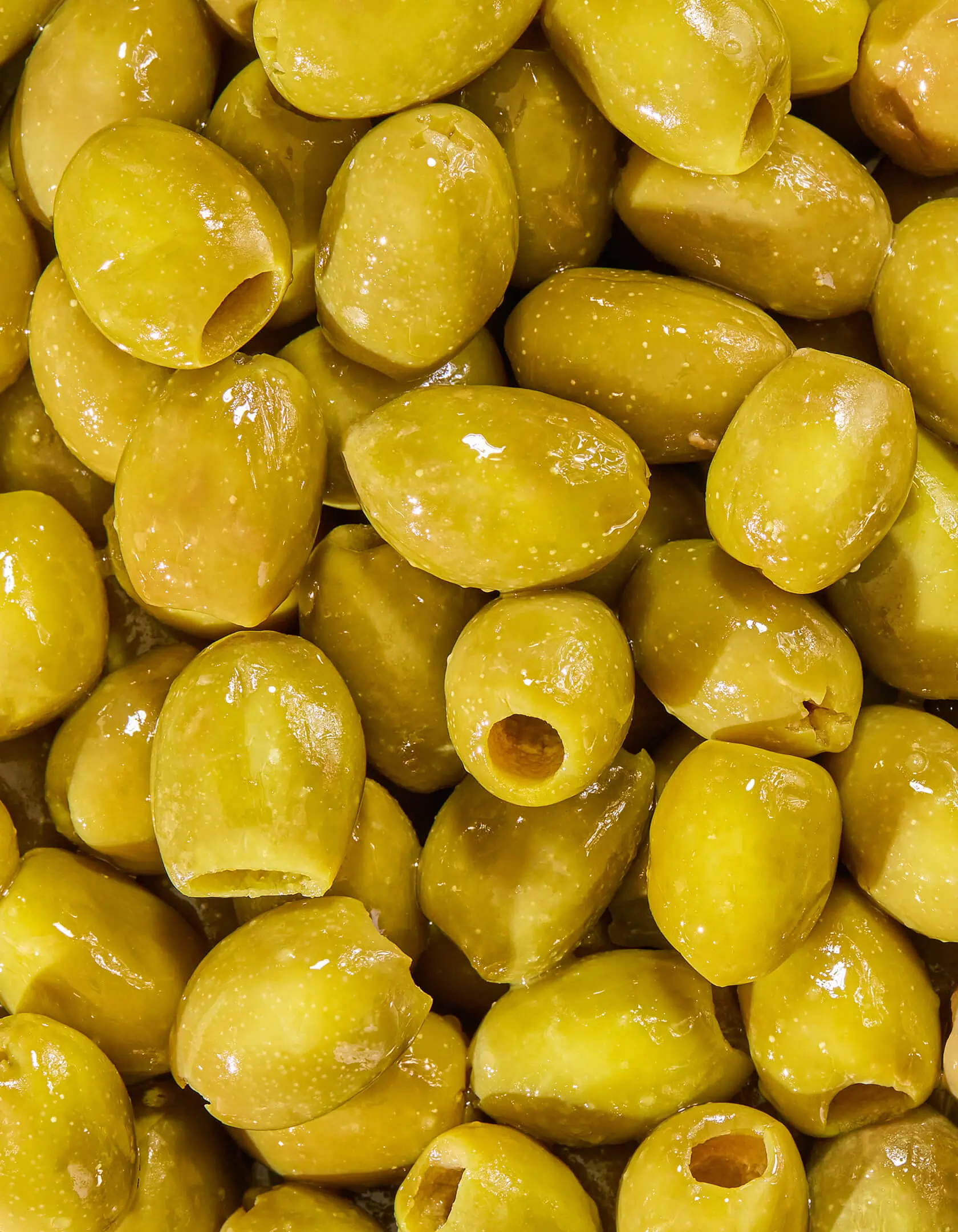 EVOO Marinated Original Pitted Green Olives - (6) 4oz Pouches - Image 2
