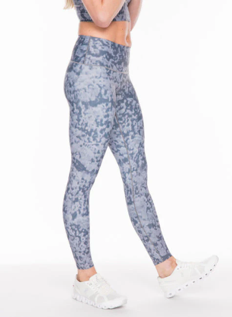 Eco-Friendly Grey Fog Yoga Pants - Image 2