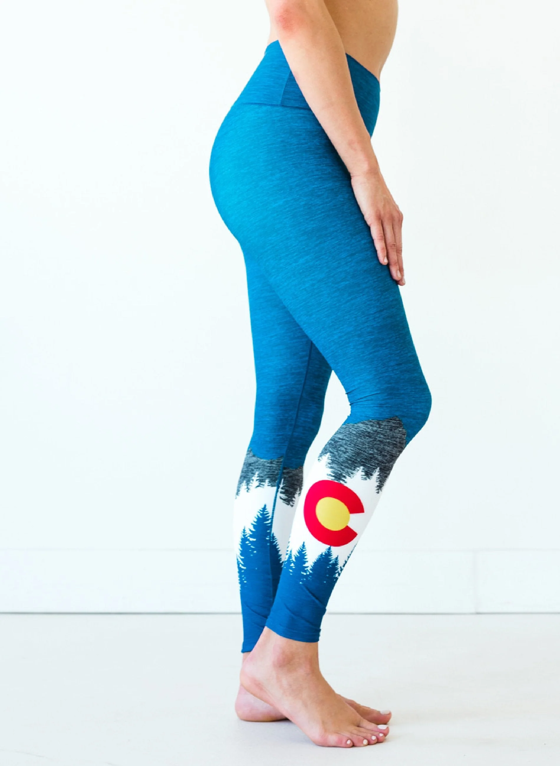 Eco-Friendly Heather Native Yoga Pants