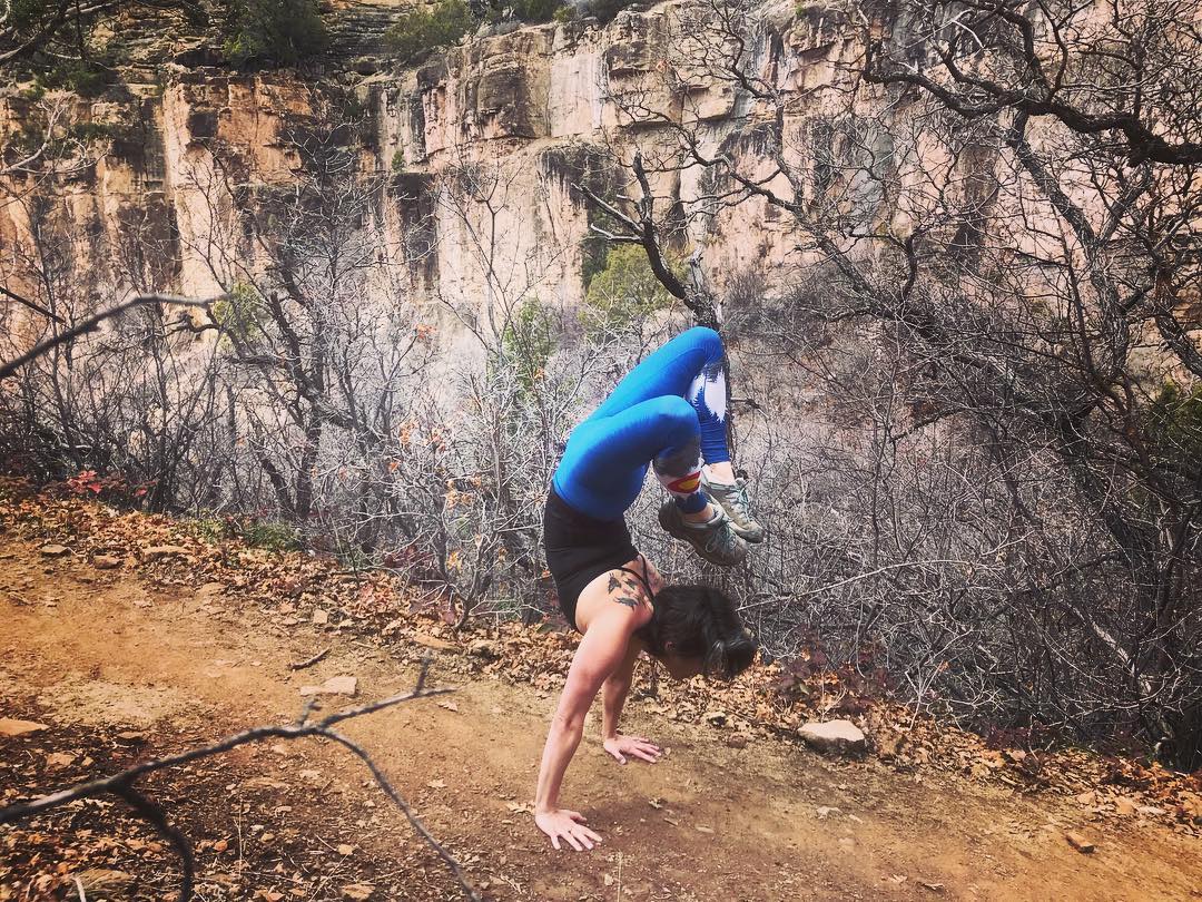 Eco-Friendly Heather Native Yoga Pants - Image 4