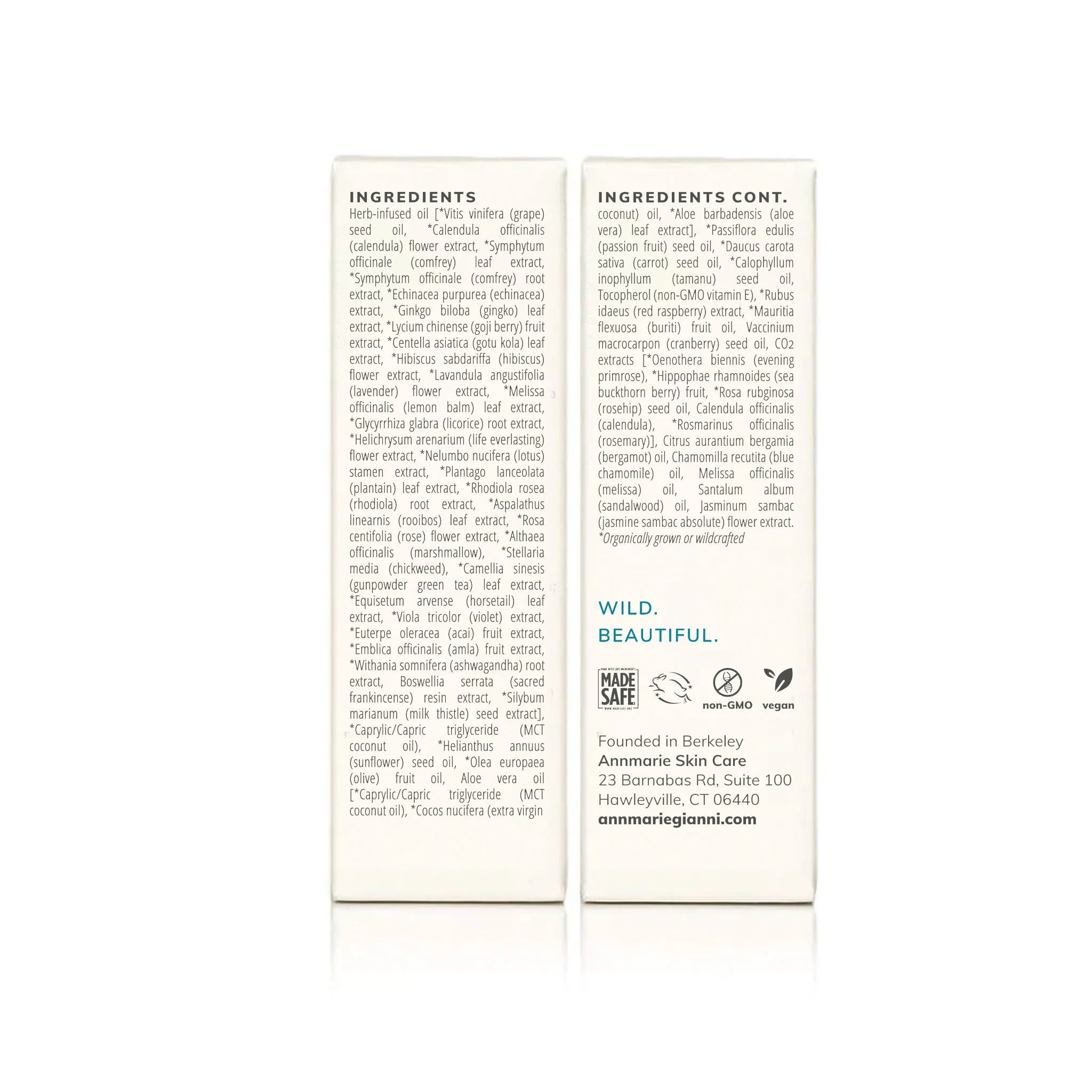 Herbal Facial Oil for Normal & Combination Skin - 0.5 Oz - Image 6