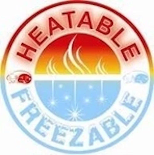 Hot Cherry Square Heat Pillow - Natural Denim - Image 7