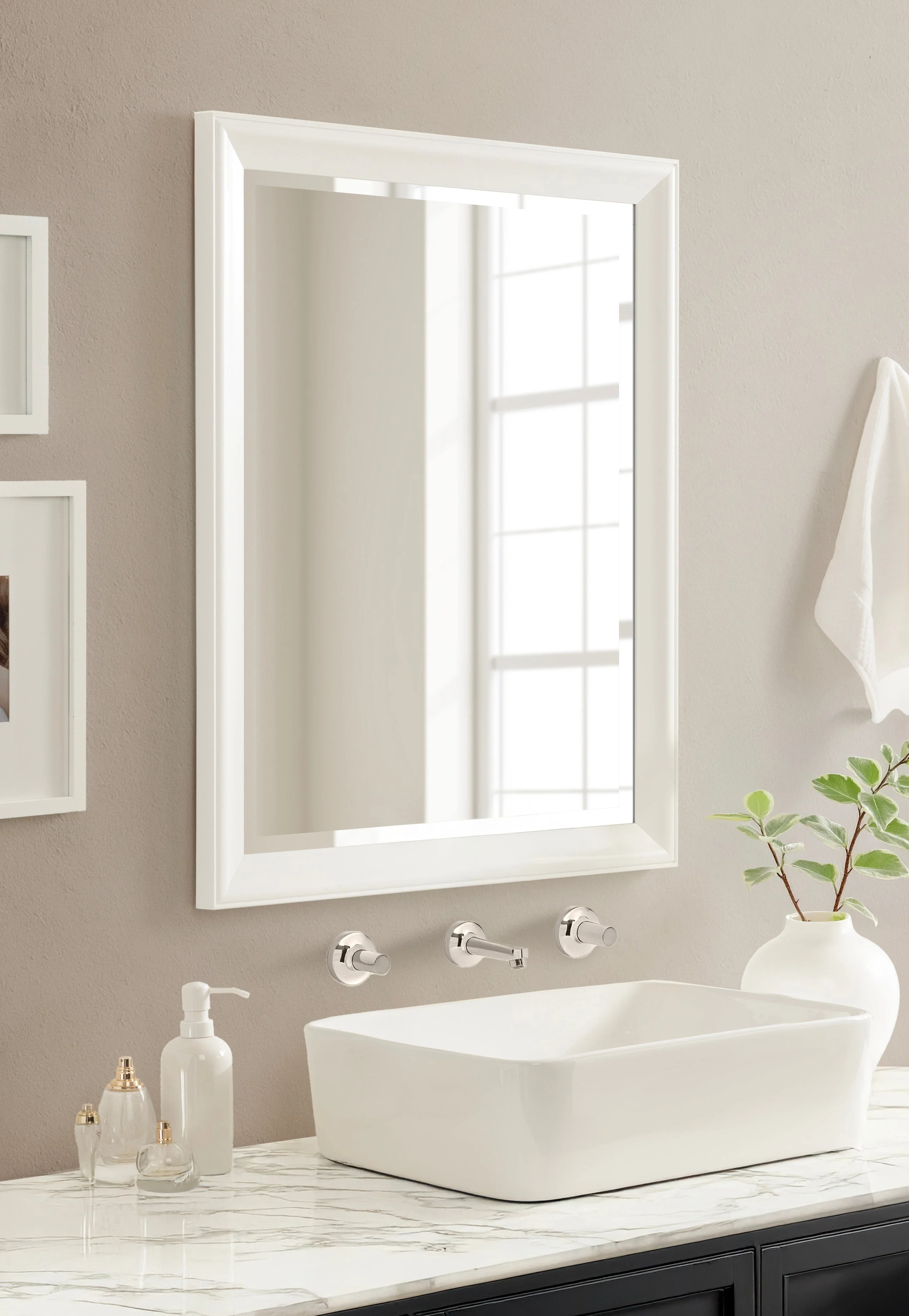 Kalla Rectangle Bathroom Wall Mirror - Image 5