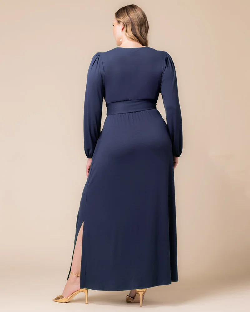 Plus Size Kelsey Long Sleeve Maxi Dress - Image 27
