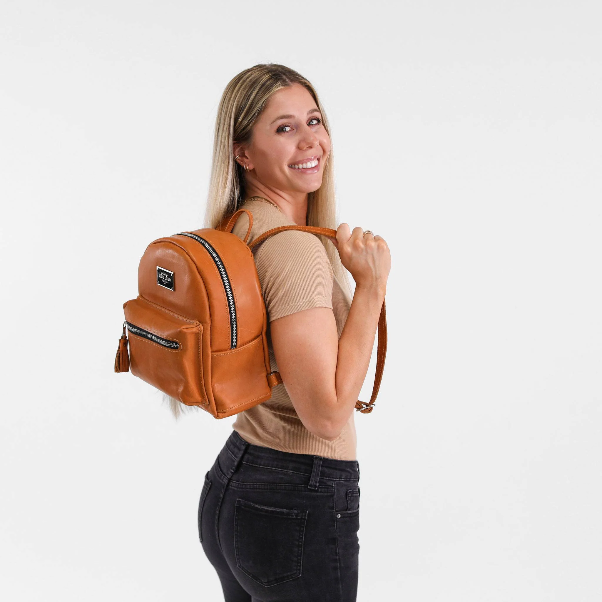 Premium Leather Everyday Backpack - Image 32