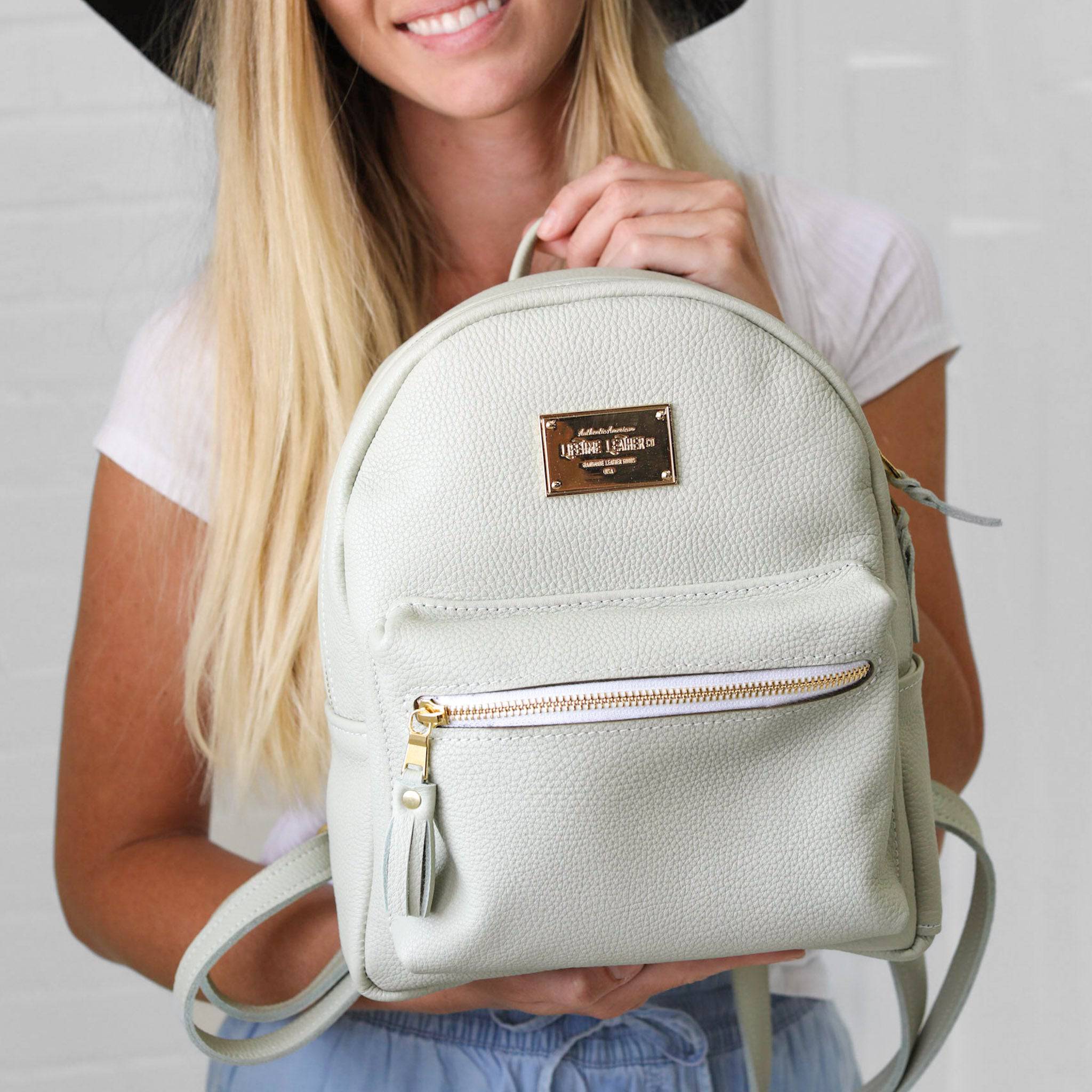 Premium Leather Everyday Backpack - Image 87