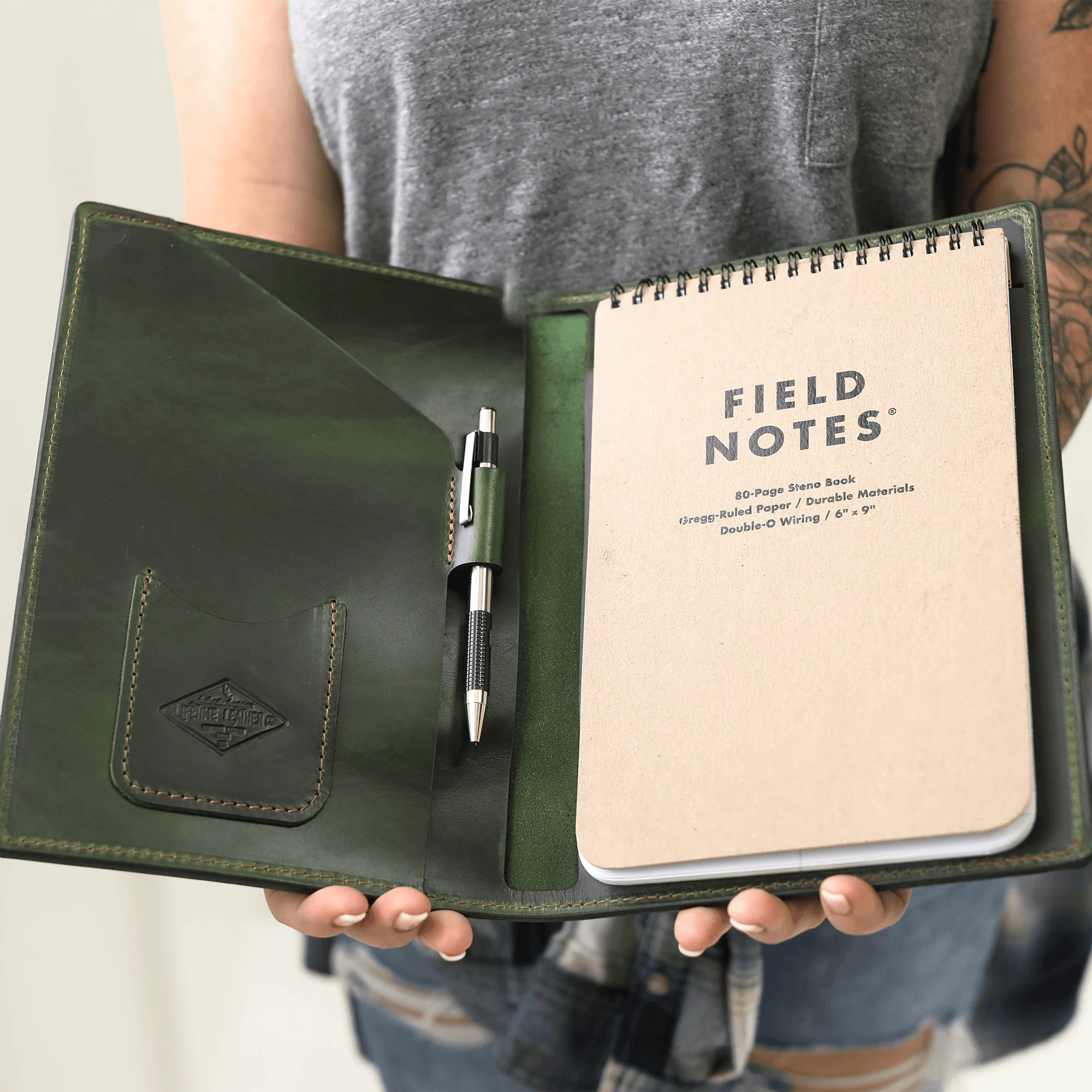 Leather Steno Pad - Image 12