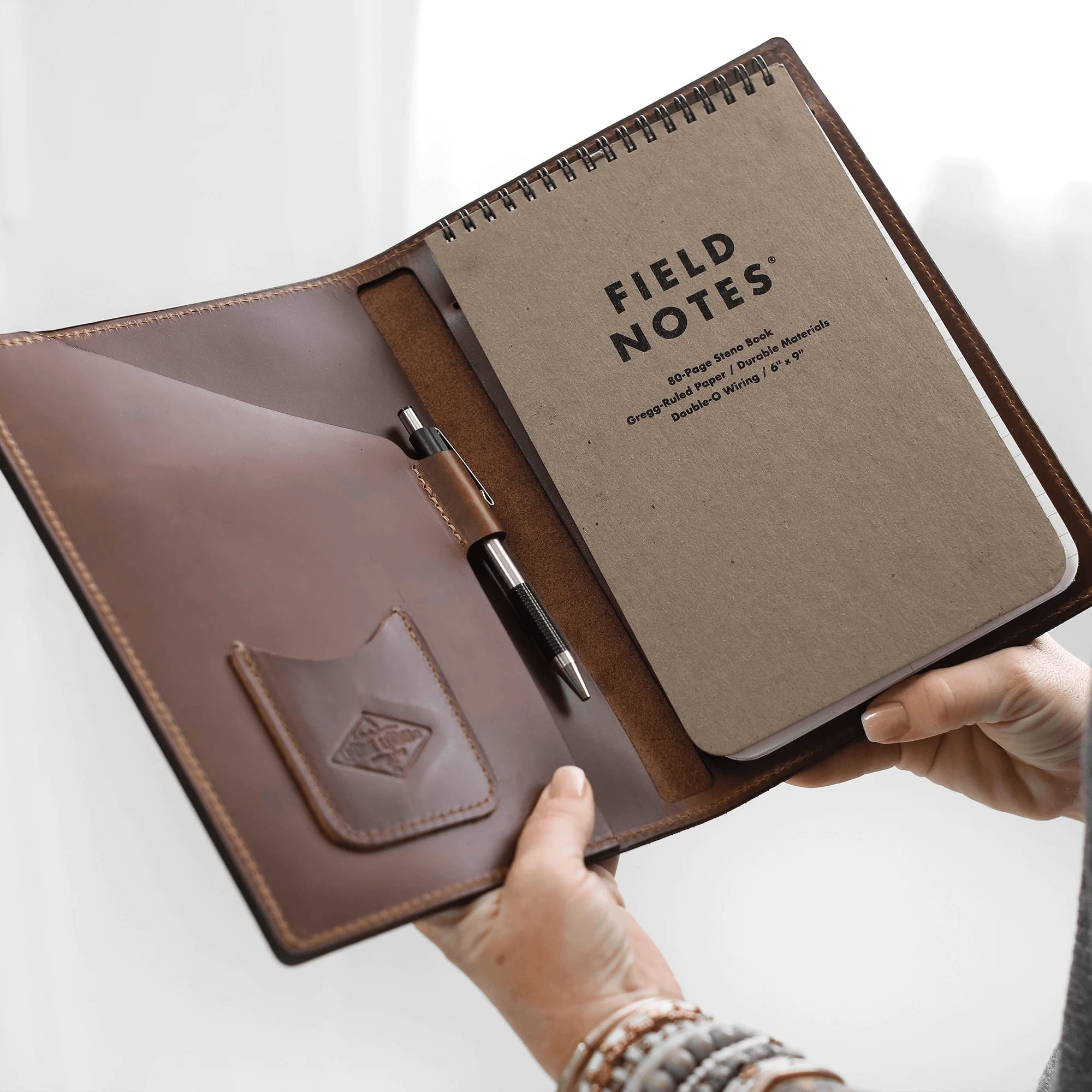 Leather Steno Pad - Image 4