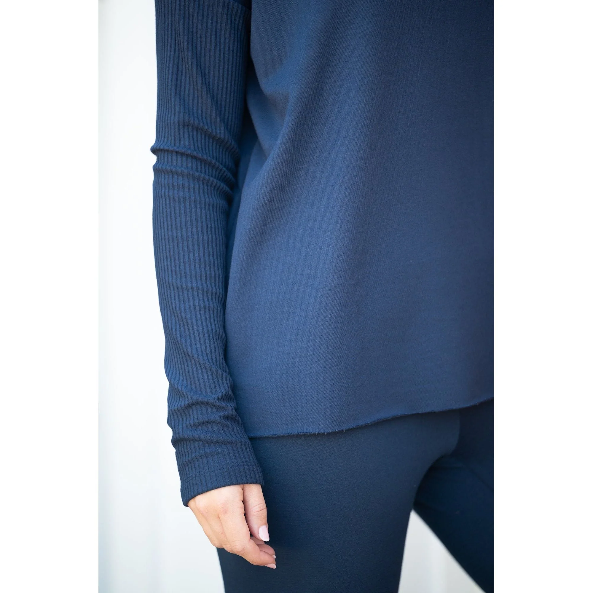 Turtleneck Top with Light Hug Bra-Free Shelf - Image 15