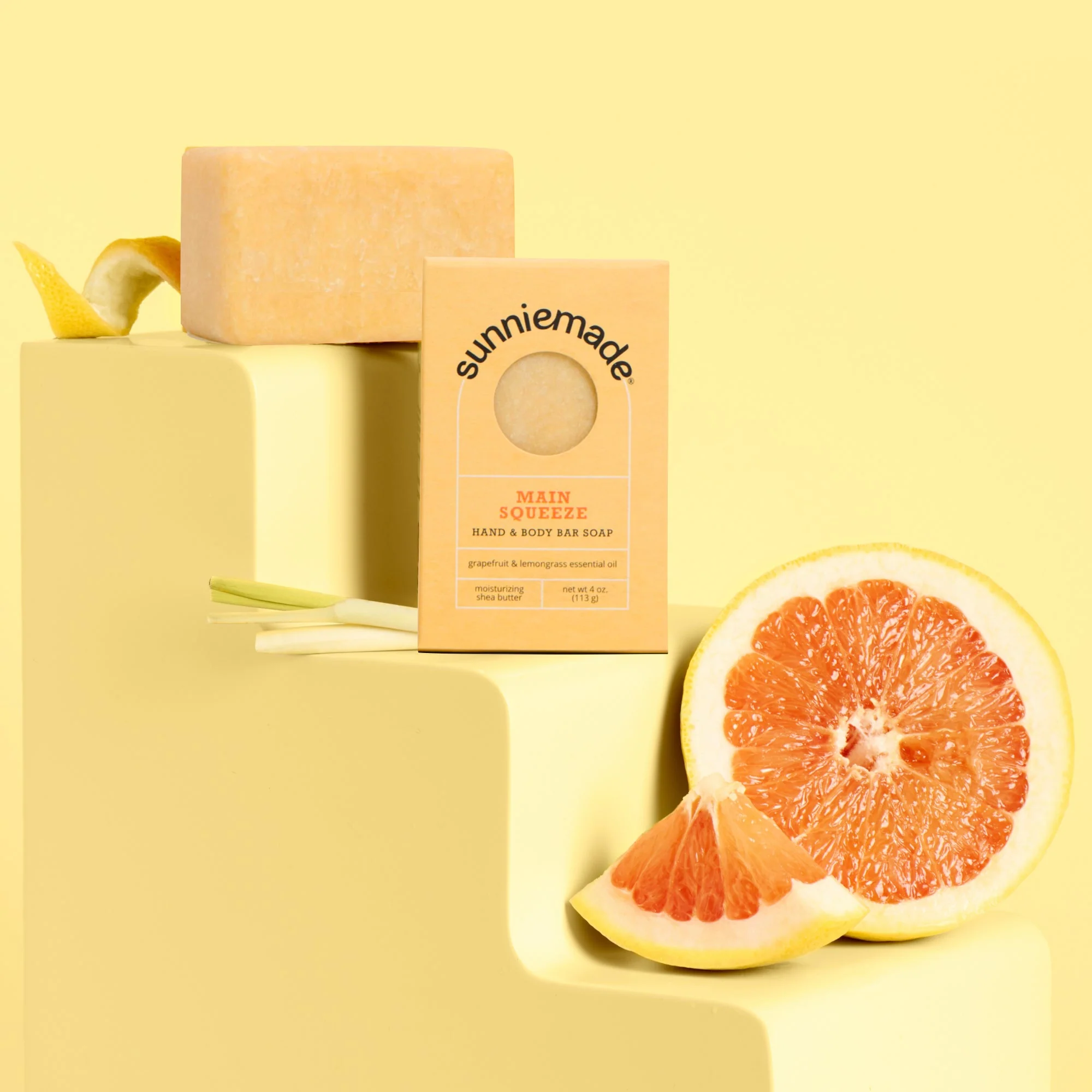 Moisturizing Hand & Body Soap Bar - 3.7 oz - Image 2