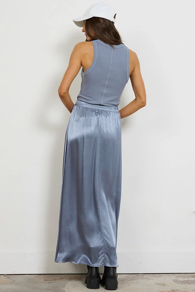 Maureen Satin Volume Skirt - Image 12