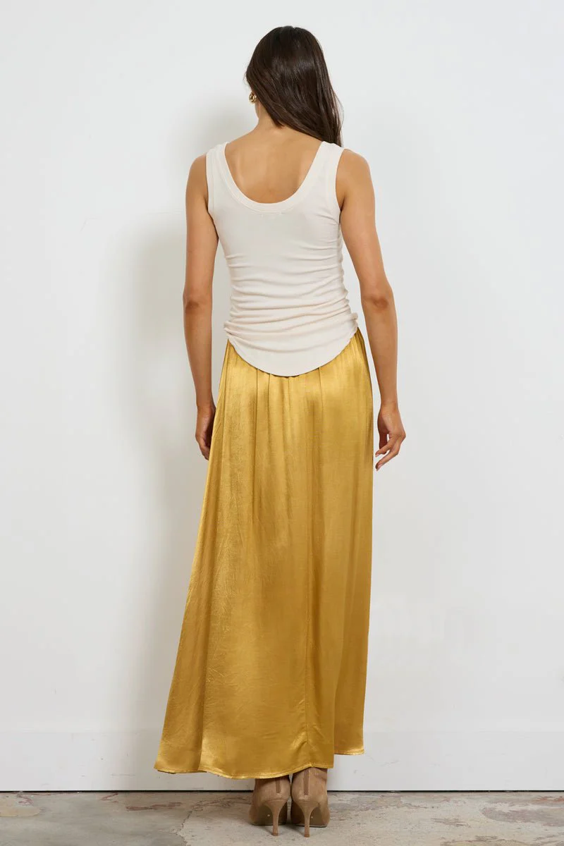 Maureen Satin Volume Skirt - Image 4