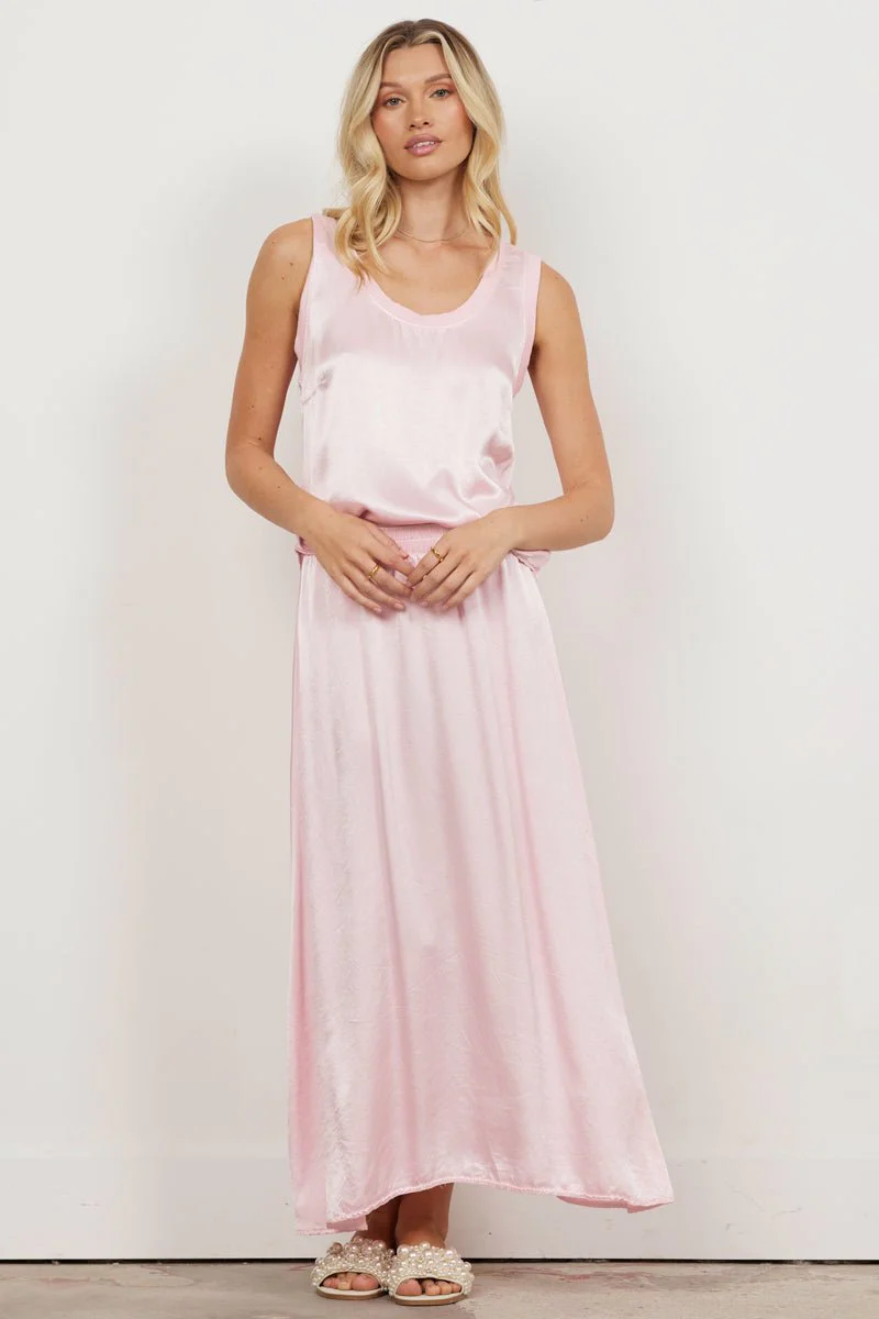Maureen Satin Volume Skirt - Image 8